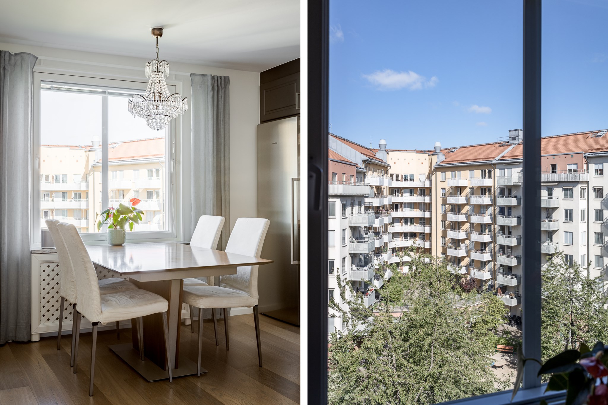 Matplats med fri utsikt Birger Jarlsgatan 74, 7 tr