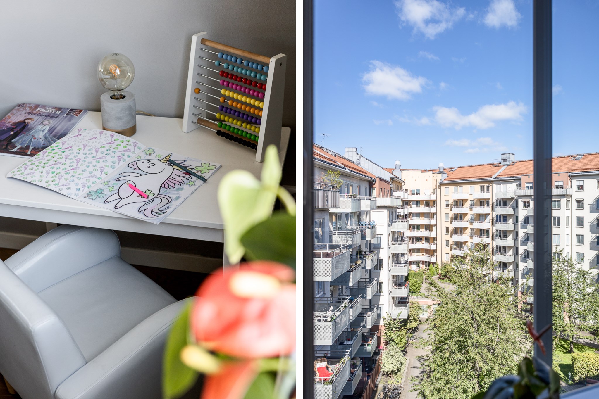 Detalj - Utsikt Birger Jarlsgatan 74, 7 tr