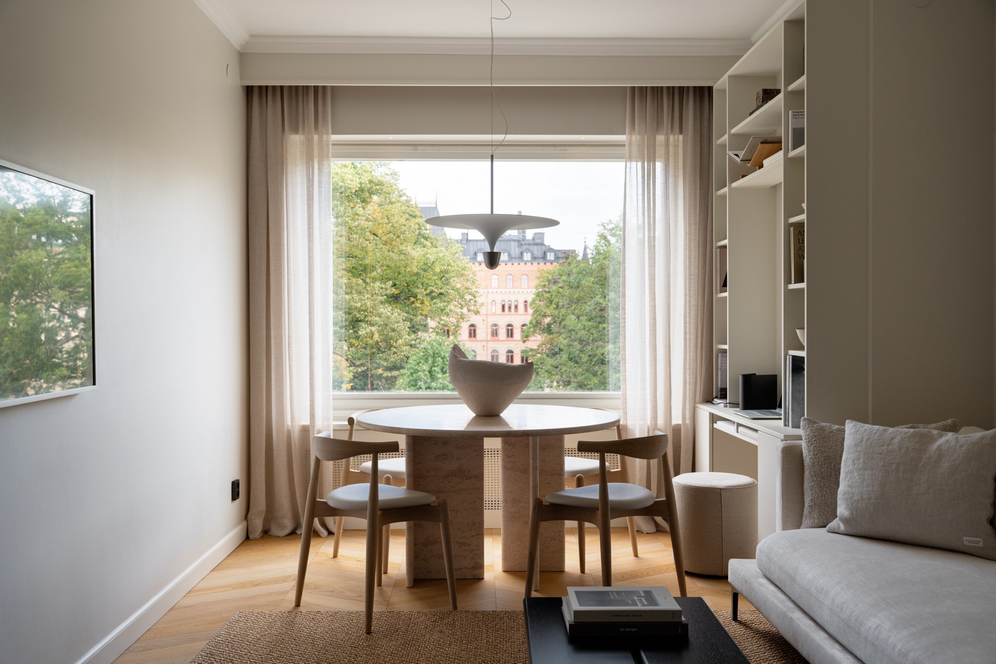 Sällskapsrum Sturegatan 19, 4 tr