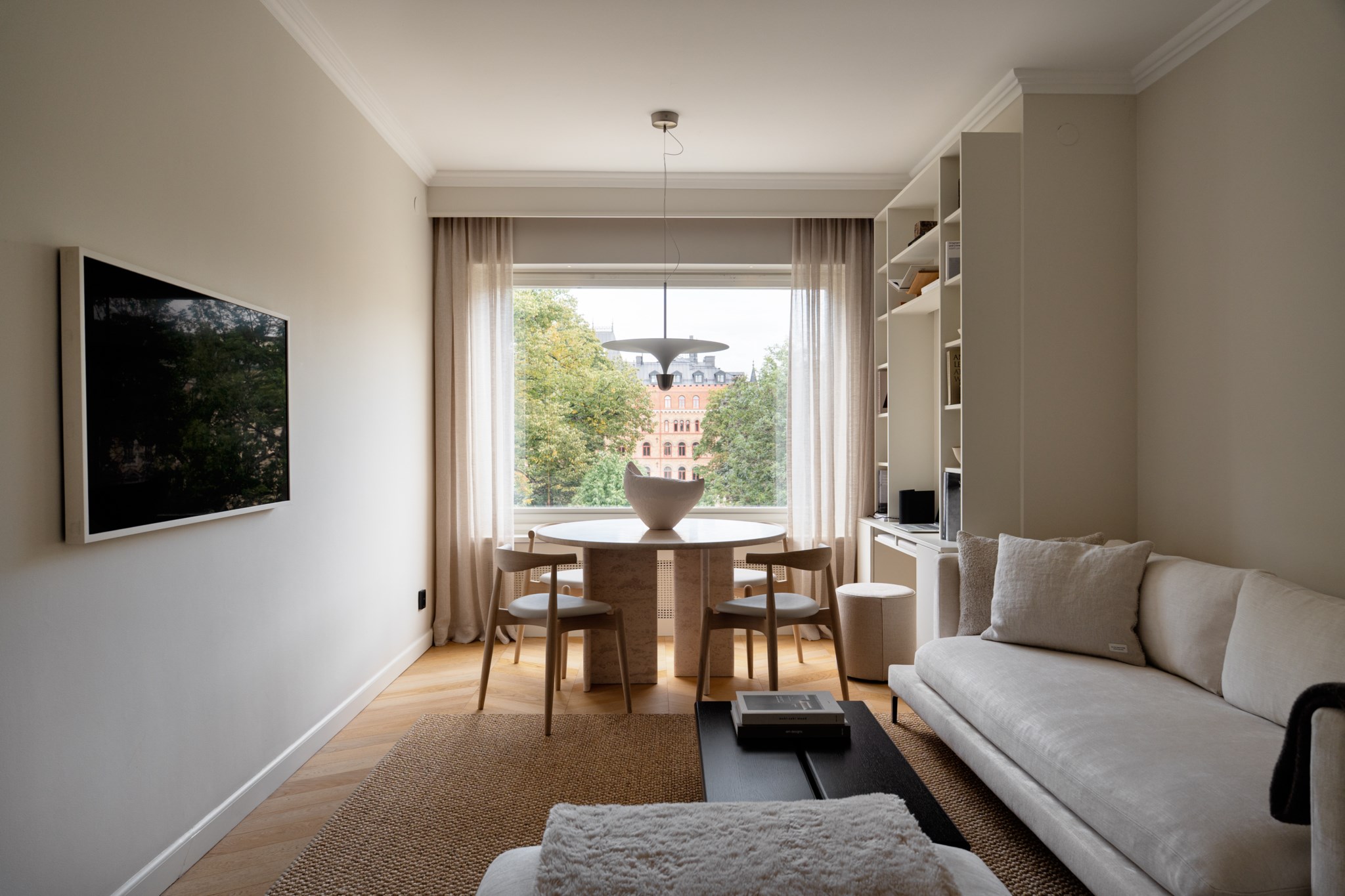 Sällskapsrum Sturegatan 19, 4 tr