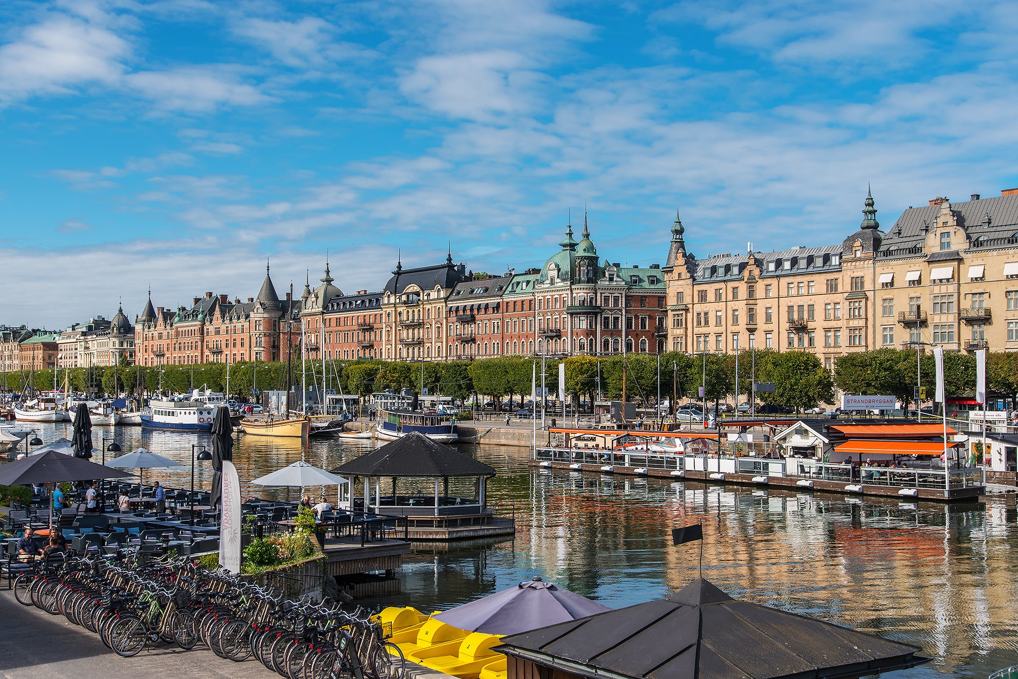 Stenkast till Strandvägen Skeppargatan 11