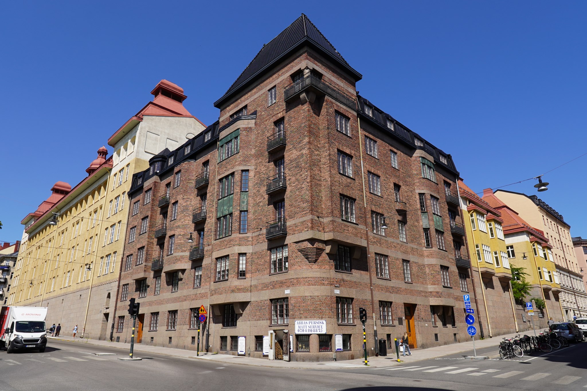 Fasad Tegnérgatan 48