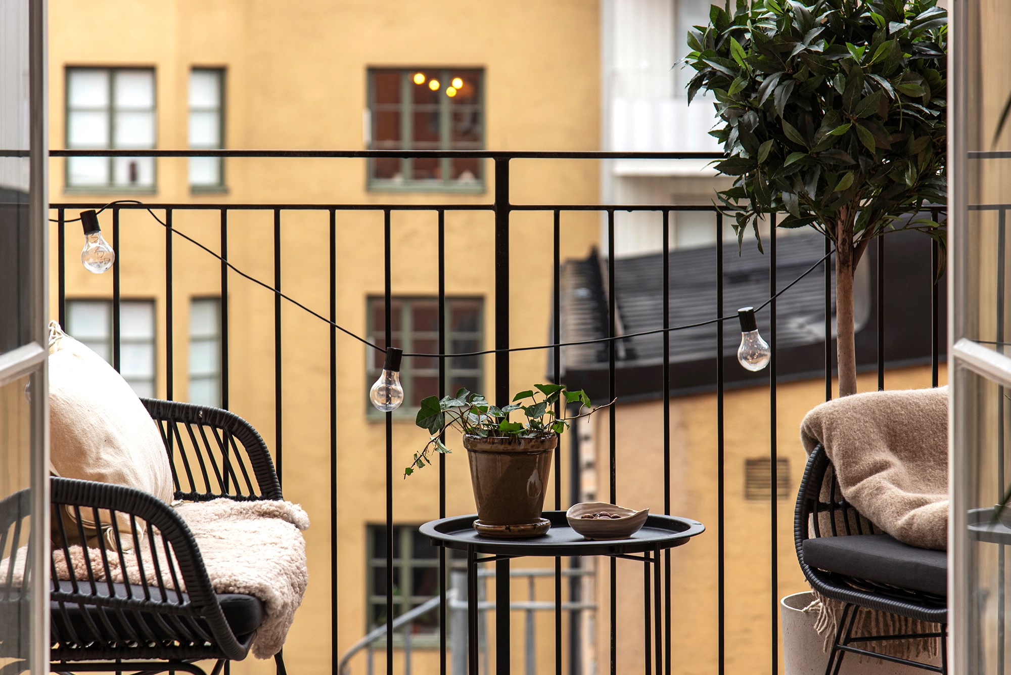 Balkong Fryxellsgatan 1B, 3 tr
