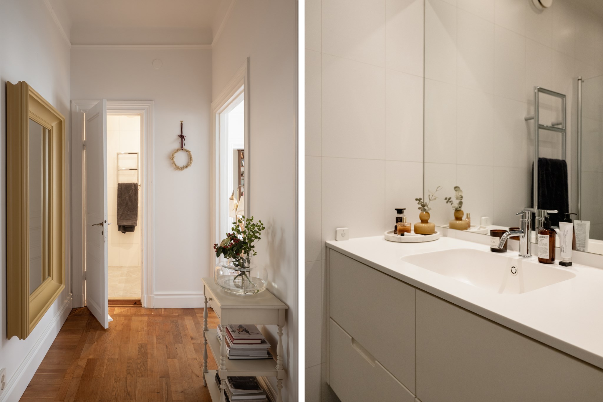Hall - Badrum Narvavägen 24A, 3 tr ög