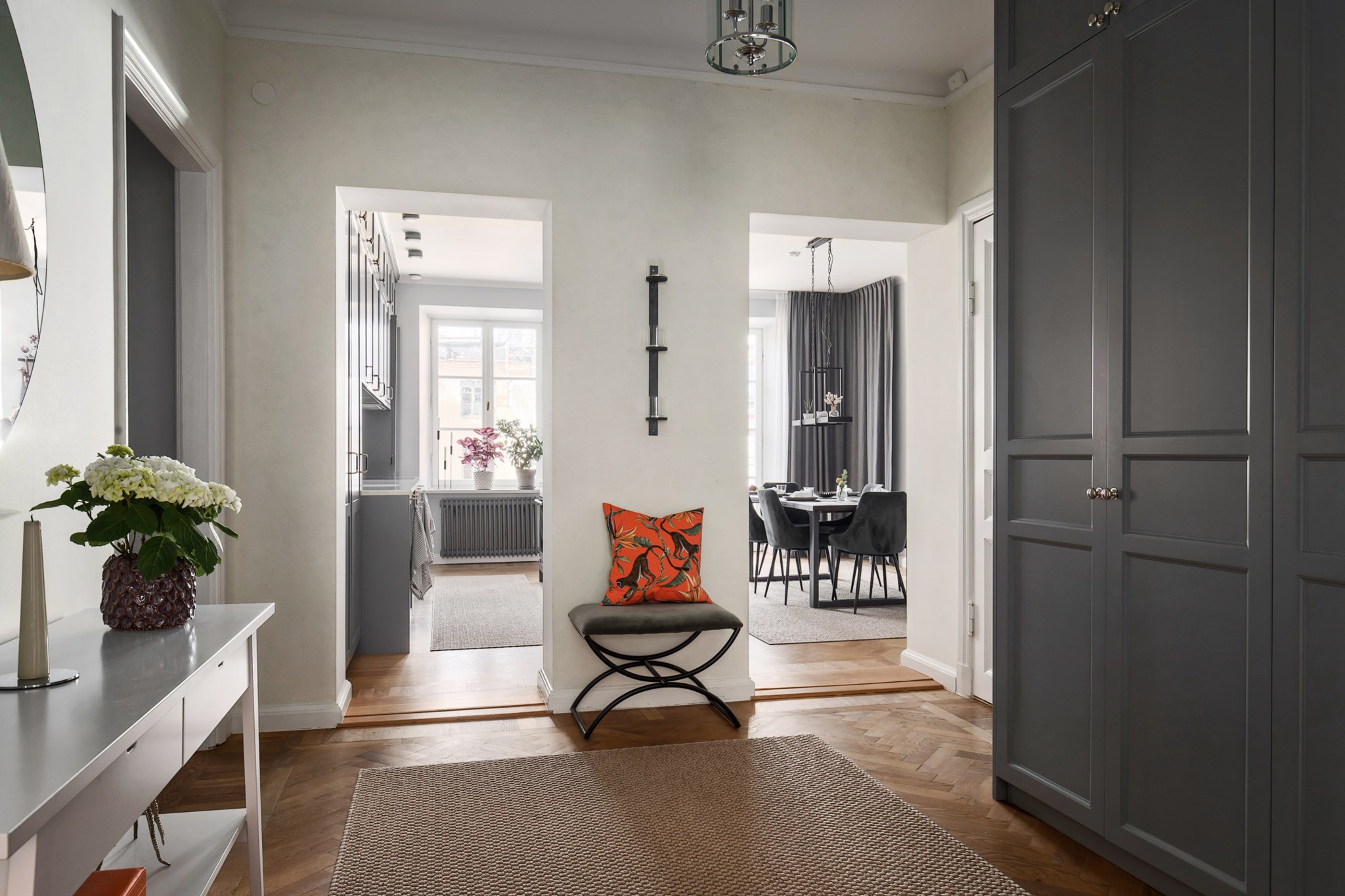 Möblerbar hall med bra förvaring Fryxellsgatan 1B, 4 tr