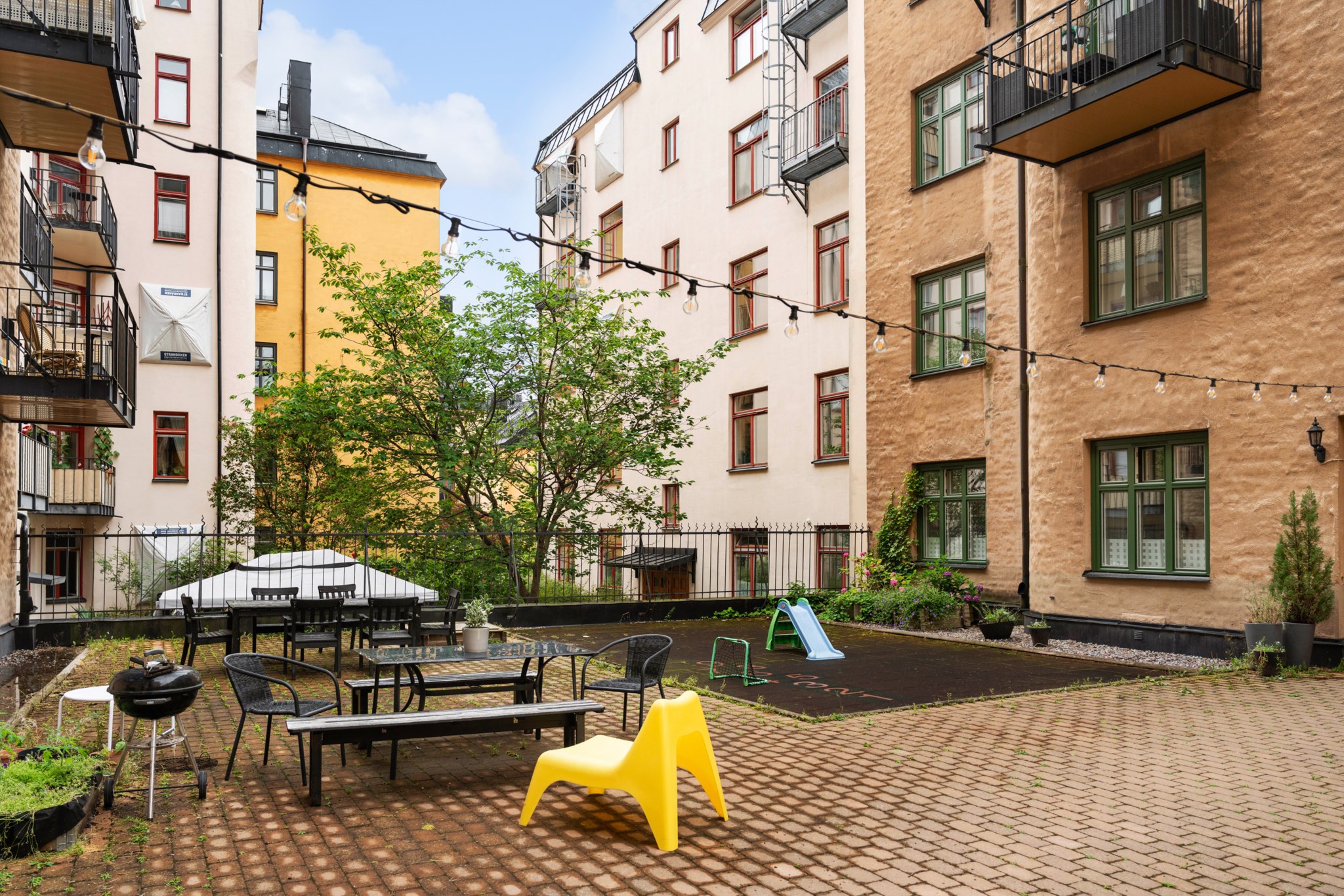Innergård Tomtebogatan 39, 3tr