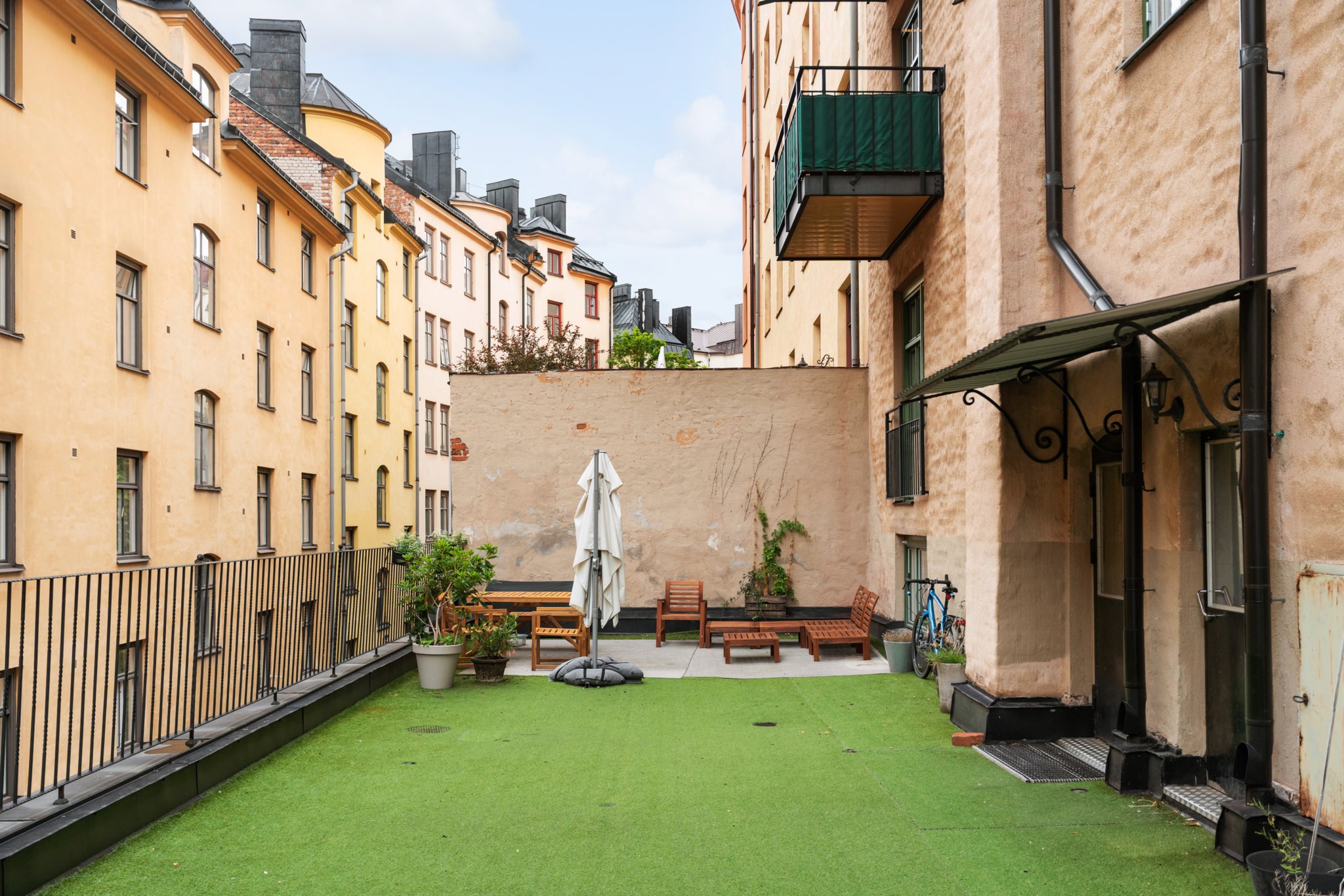 Innergård Tomtebogatan 39, 3tr
