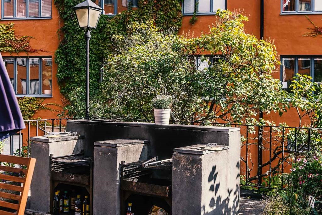 Gemensamma grillar Alströmergatan 32C, 2,5tr
