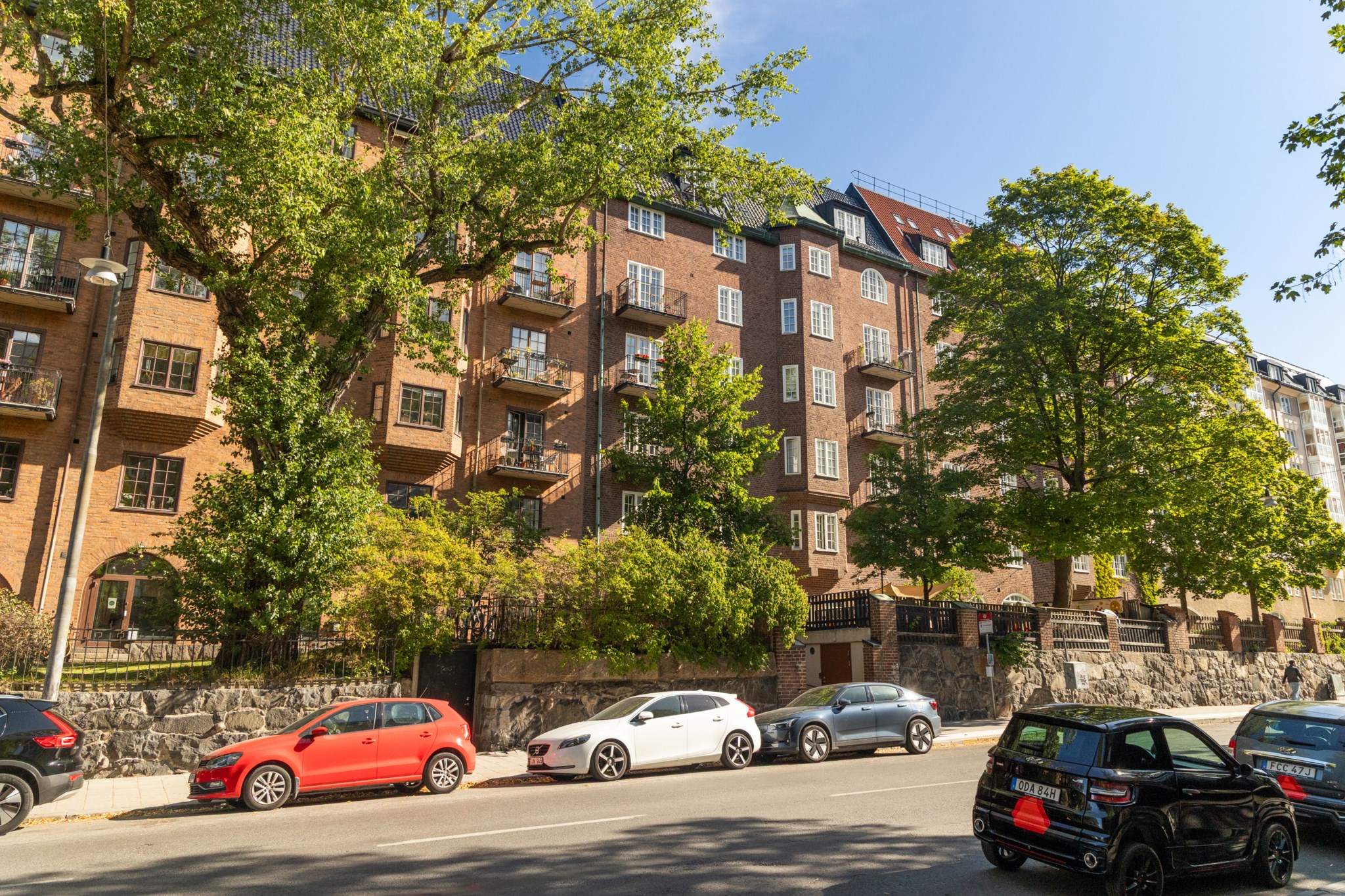 Fasad Karlbergsvägen 80B