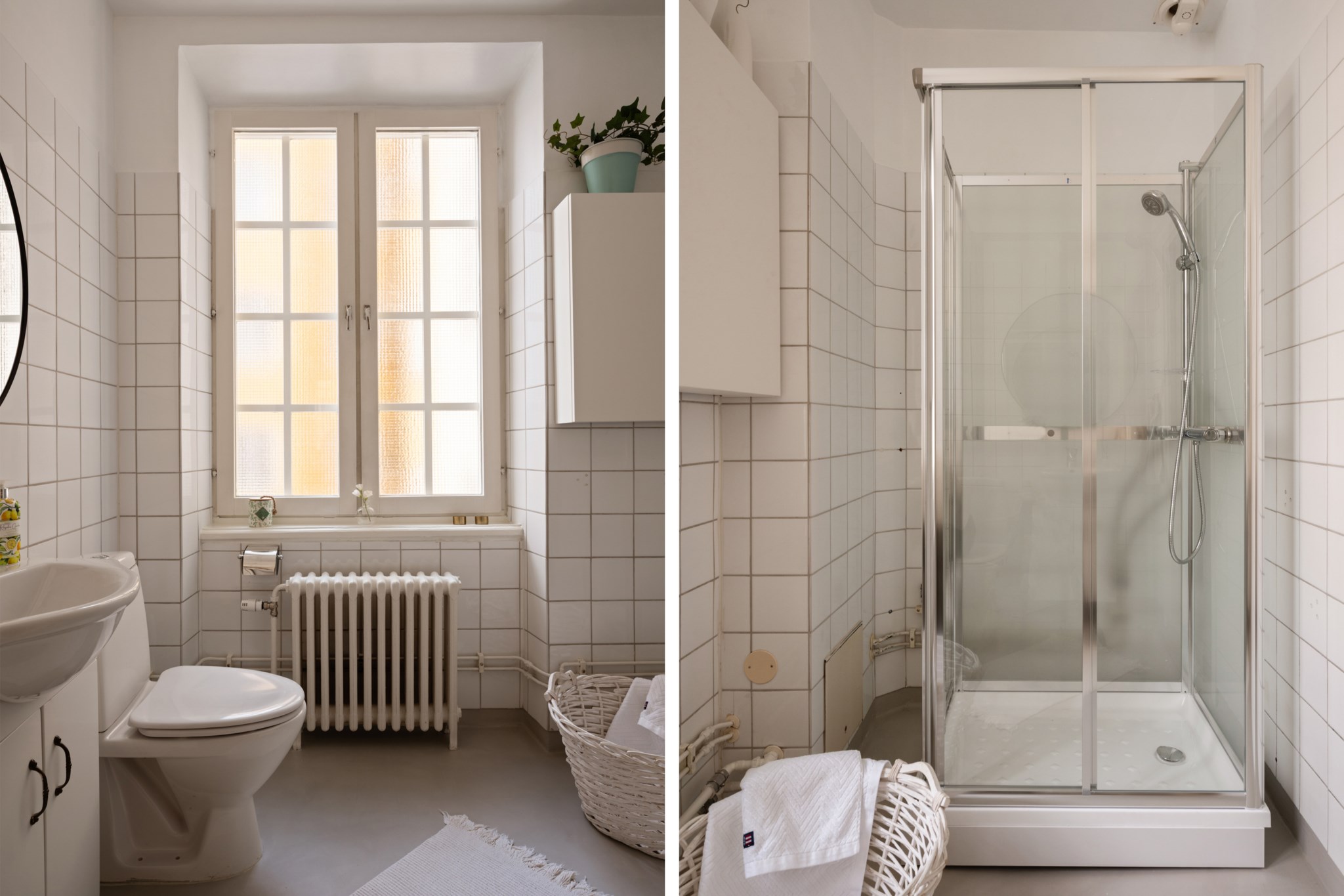 Badrum med fönster Karlbergsvägen 80B