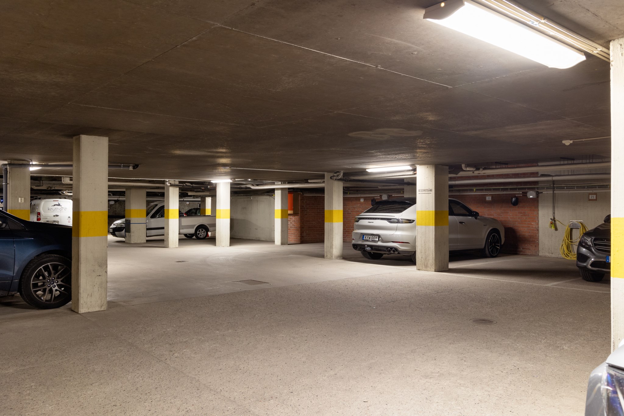 Garage i huset Linnégatan 25A, 2 tr