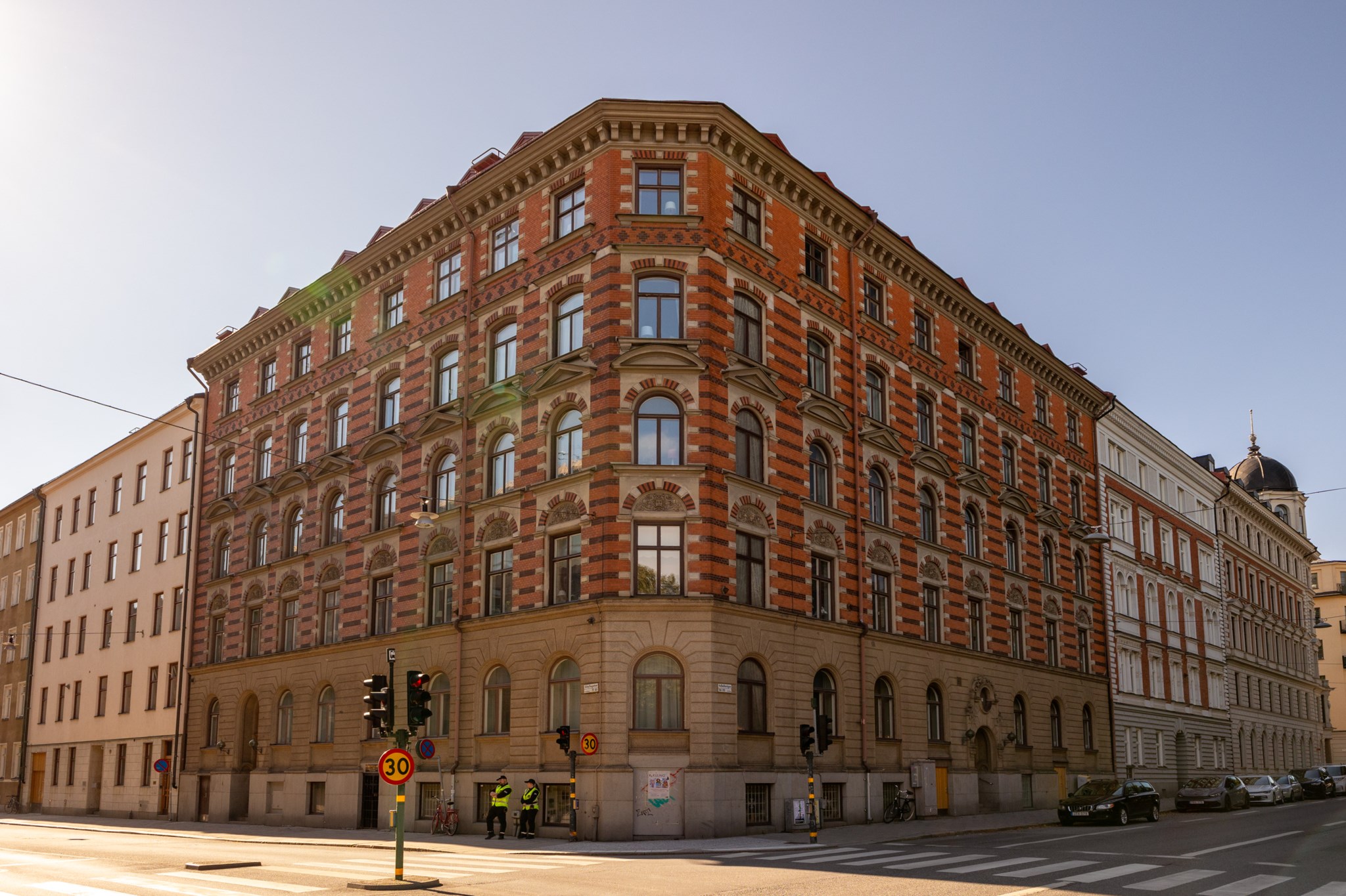 Praktfull hörnfastighet Sibyllegatan 83, 1 tr