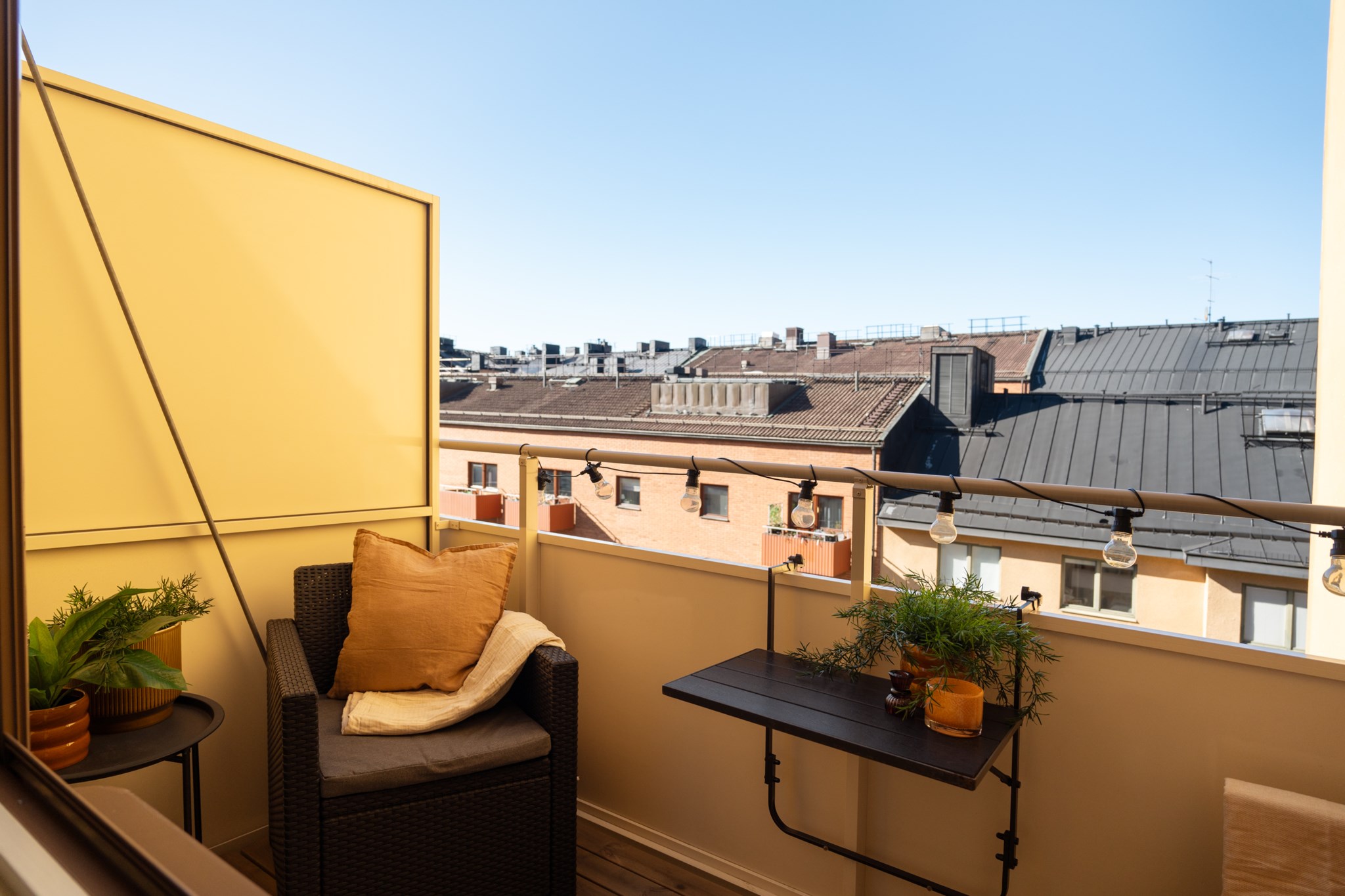 Rymlig balkong i högt läge Sankt Eriksgatan 41, 5tr