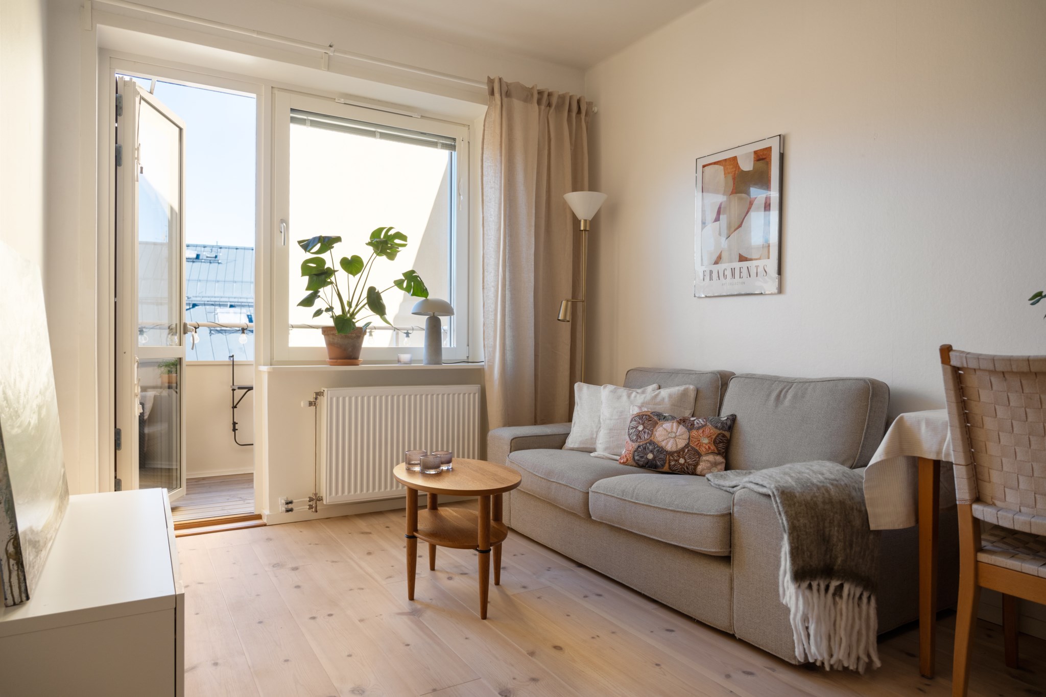 Plats för soffa - Fint trägolv Sankt Eriksgatan 41, 5tr