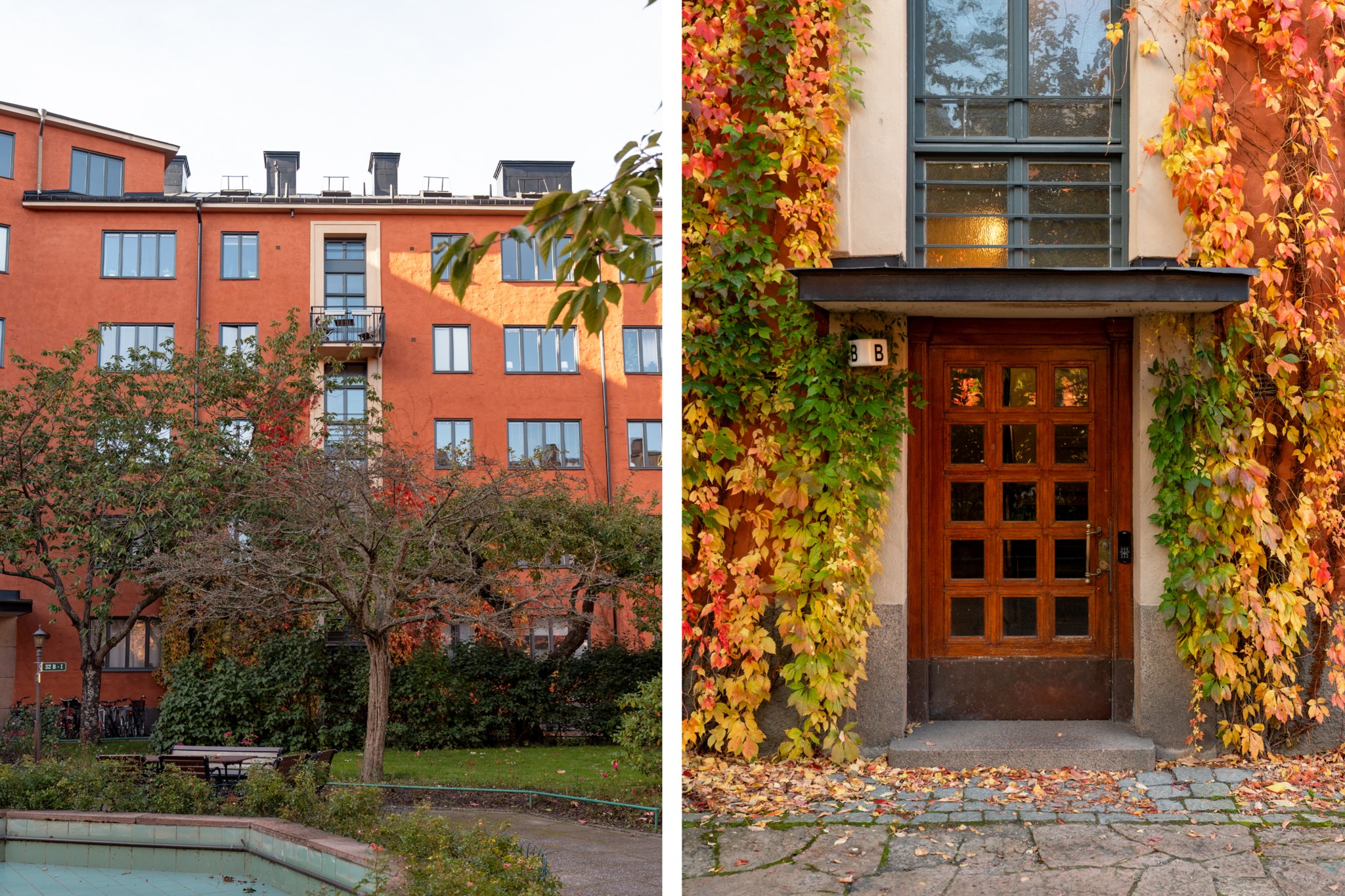Innergård - Port Alströmergatan 32B, 4tr