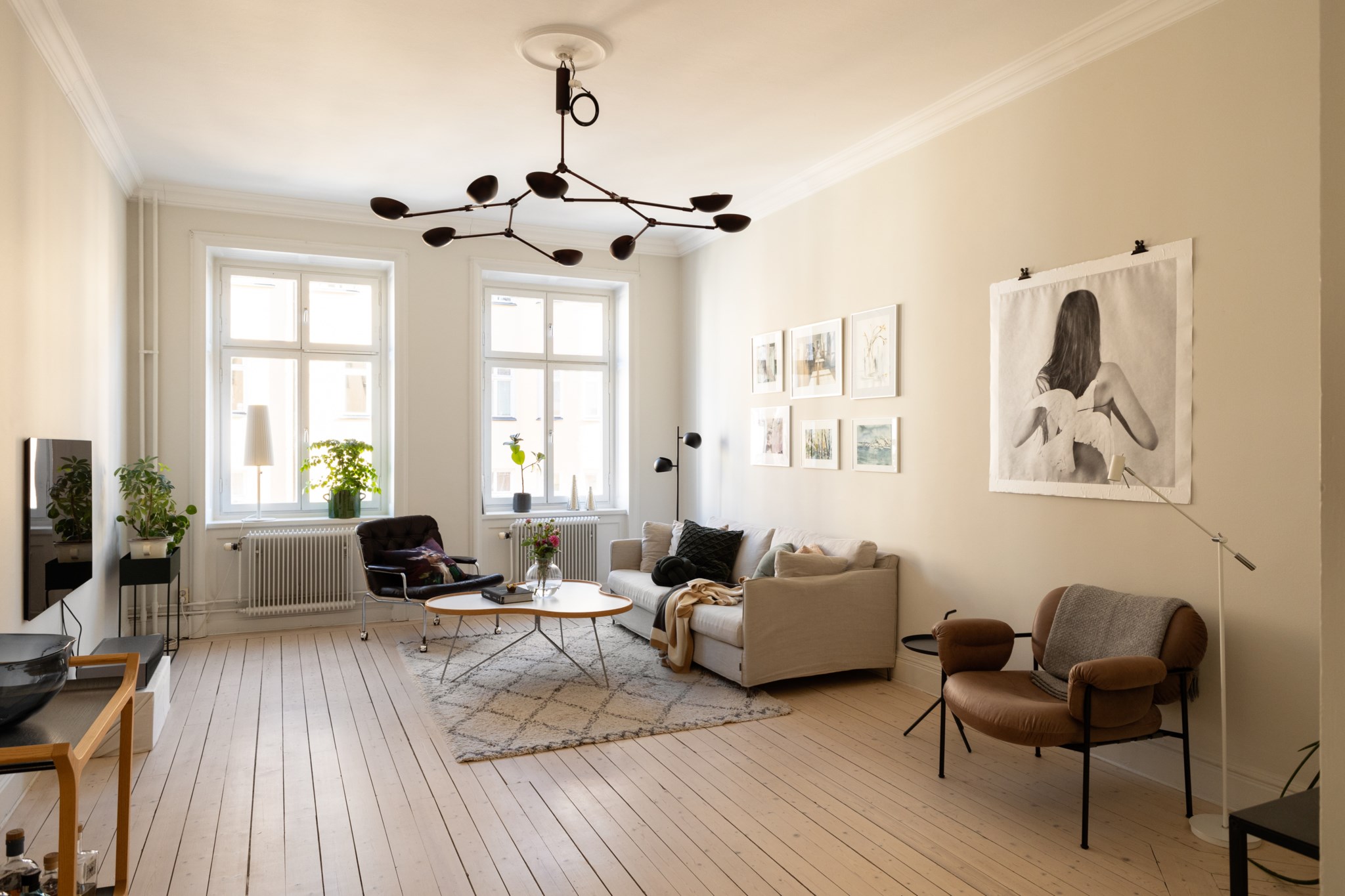 Vackert sällskapsrum Tomtebogatan 31, 3 tr