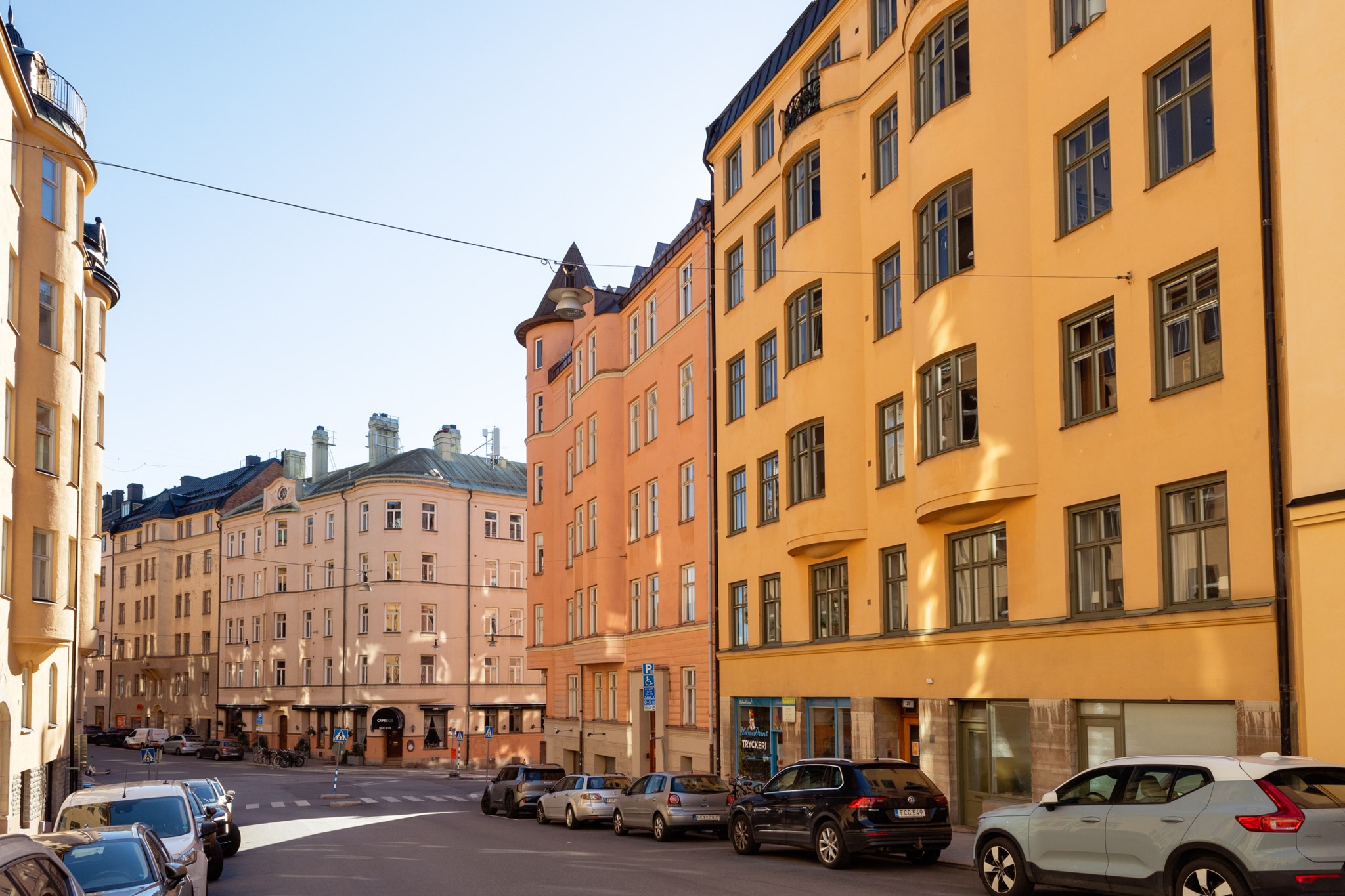 Fasad Tomtebogatan 31, 3 tr