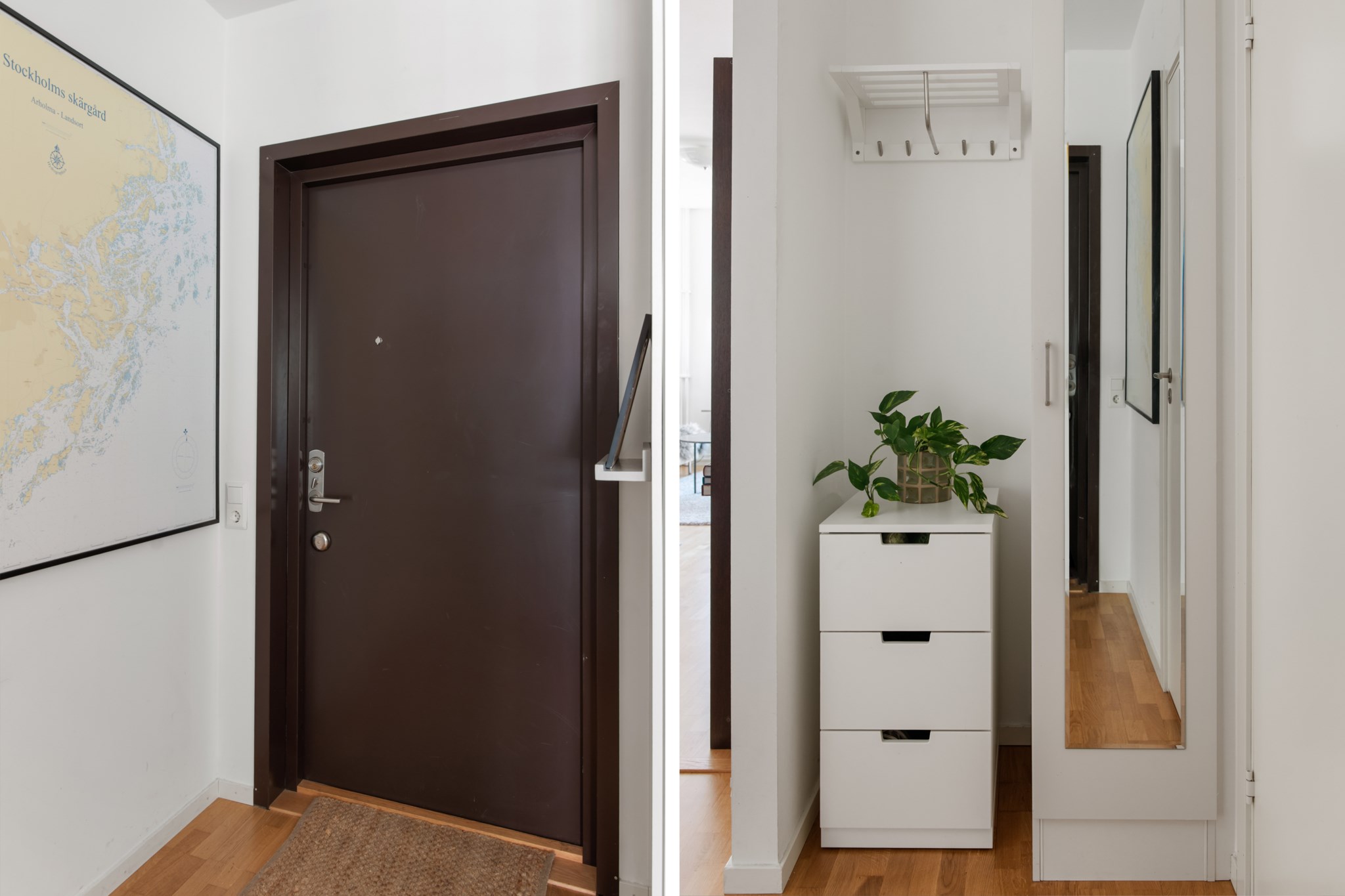 Hall med förvaring Gröndalsvägen 111, 6 tr