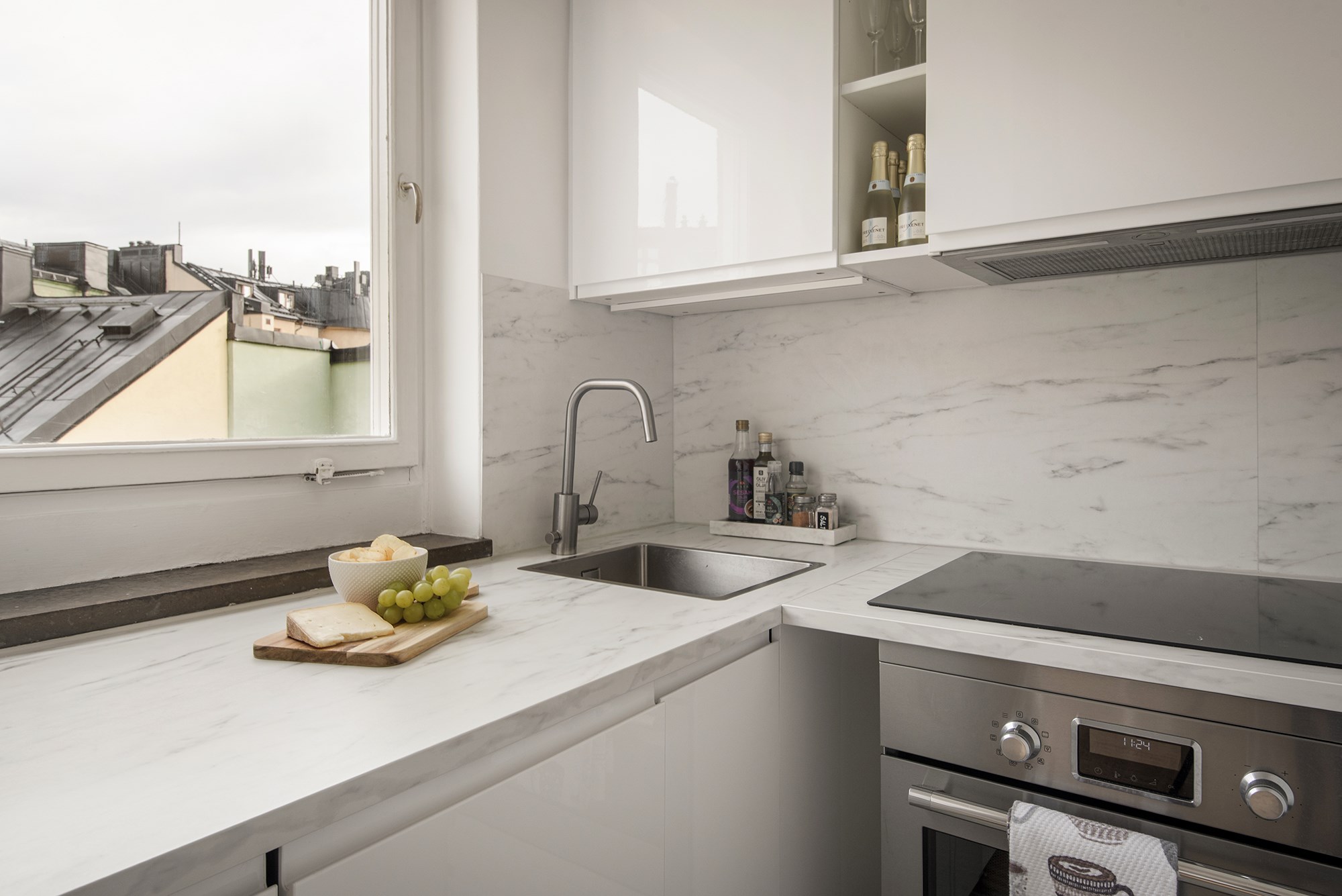 Kök med diskmaskin, bra förvaring och fina arbetsytor Roslagsgatan 60, 6 tr