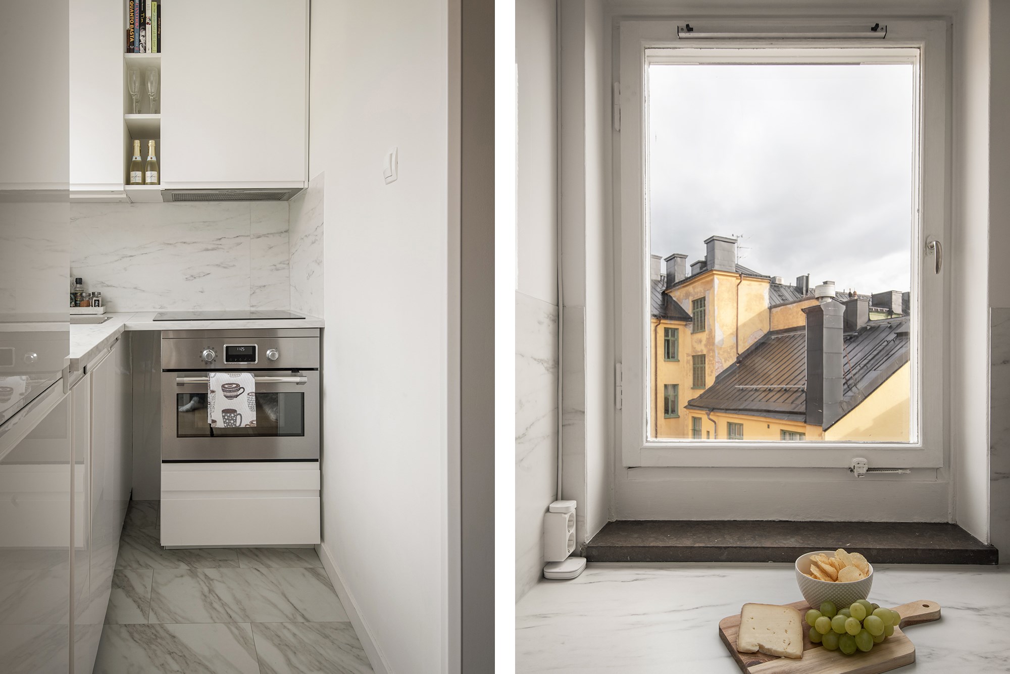 Nyrenoverat och smakfullt kök Roslagsgatan 60, 6 tr