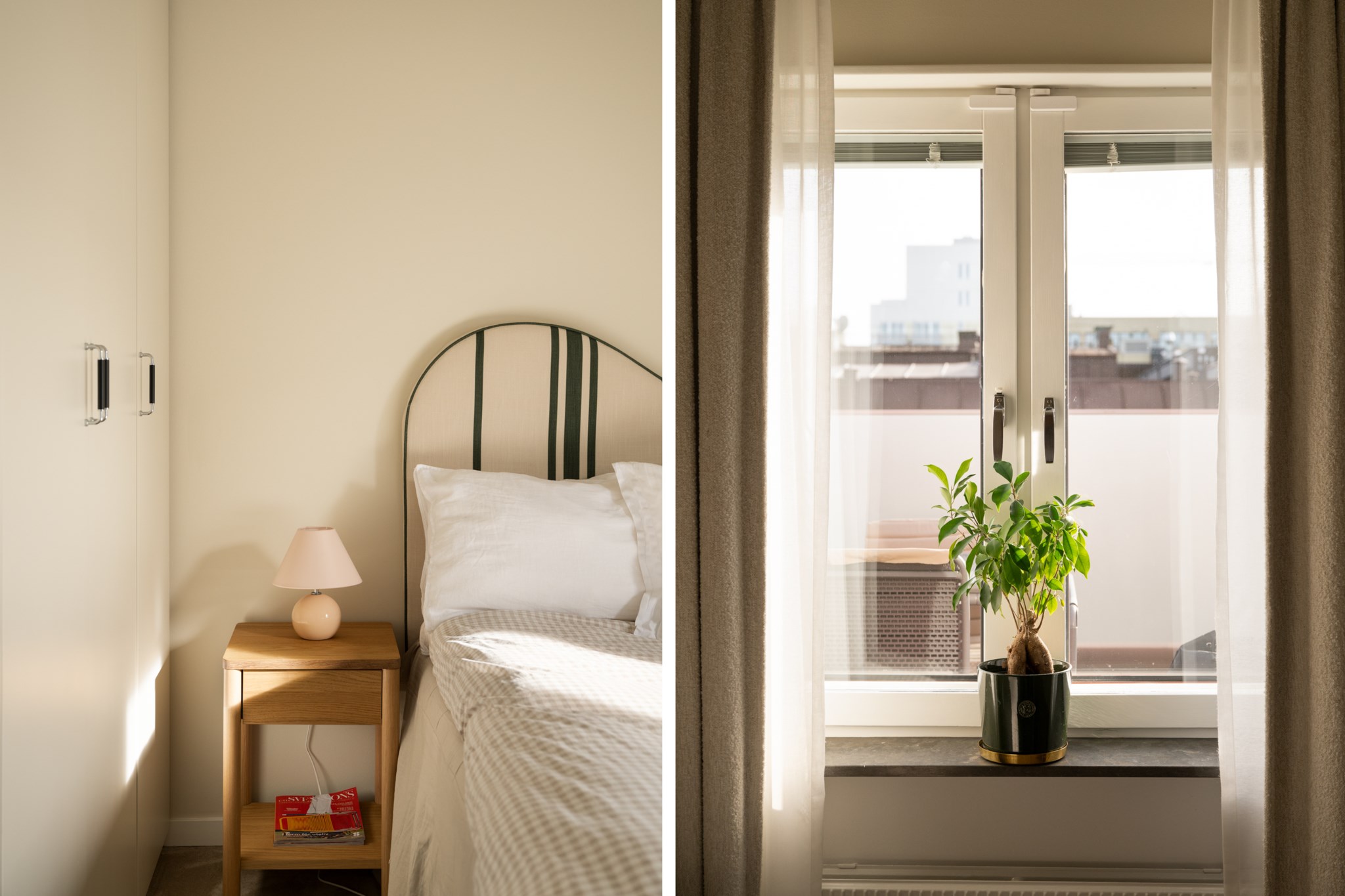 Master bedroom Regeringsgatan 70D, 5 tr