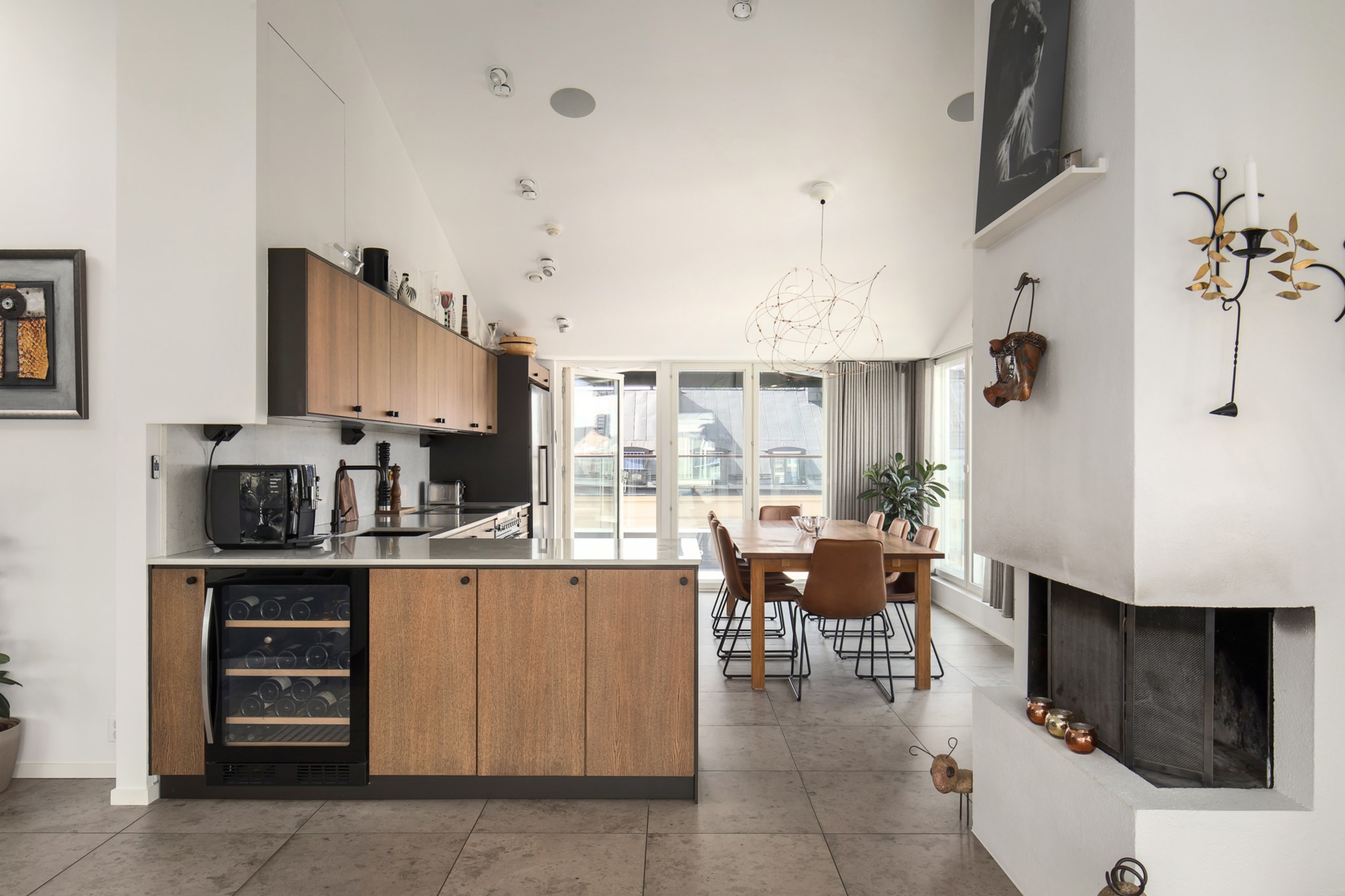 Kök med stor matplats Birger Jarlsgatan 122, 7 tr