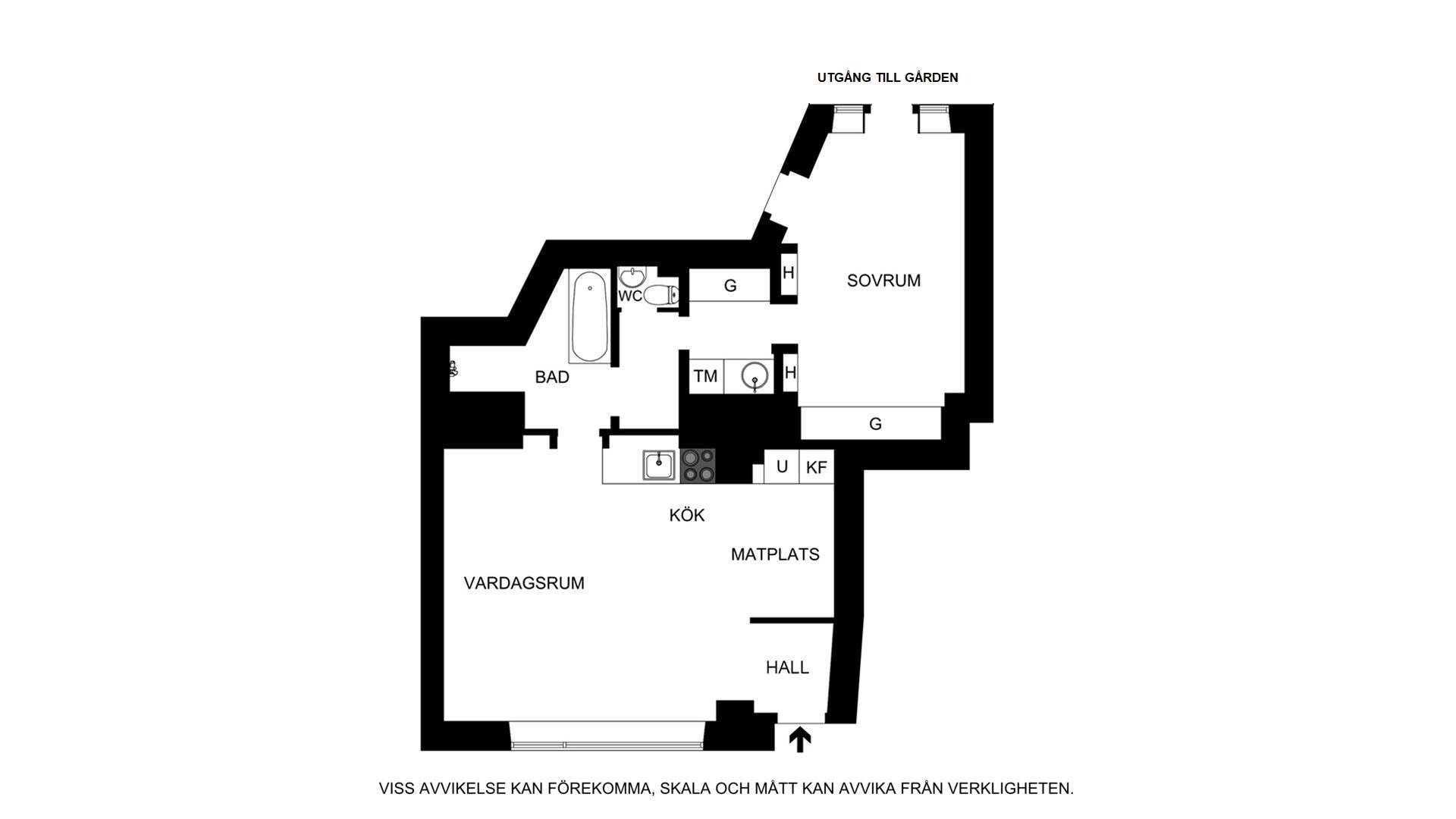 Planritning Gästrikegatan 11