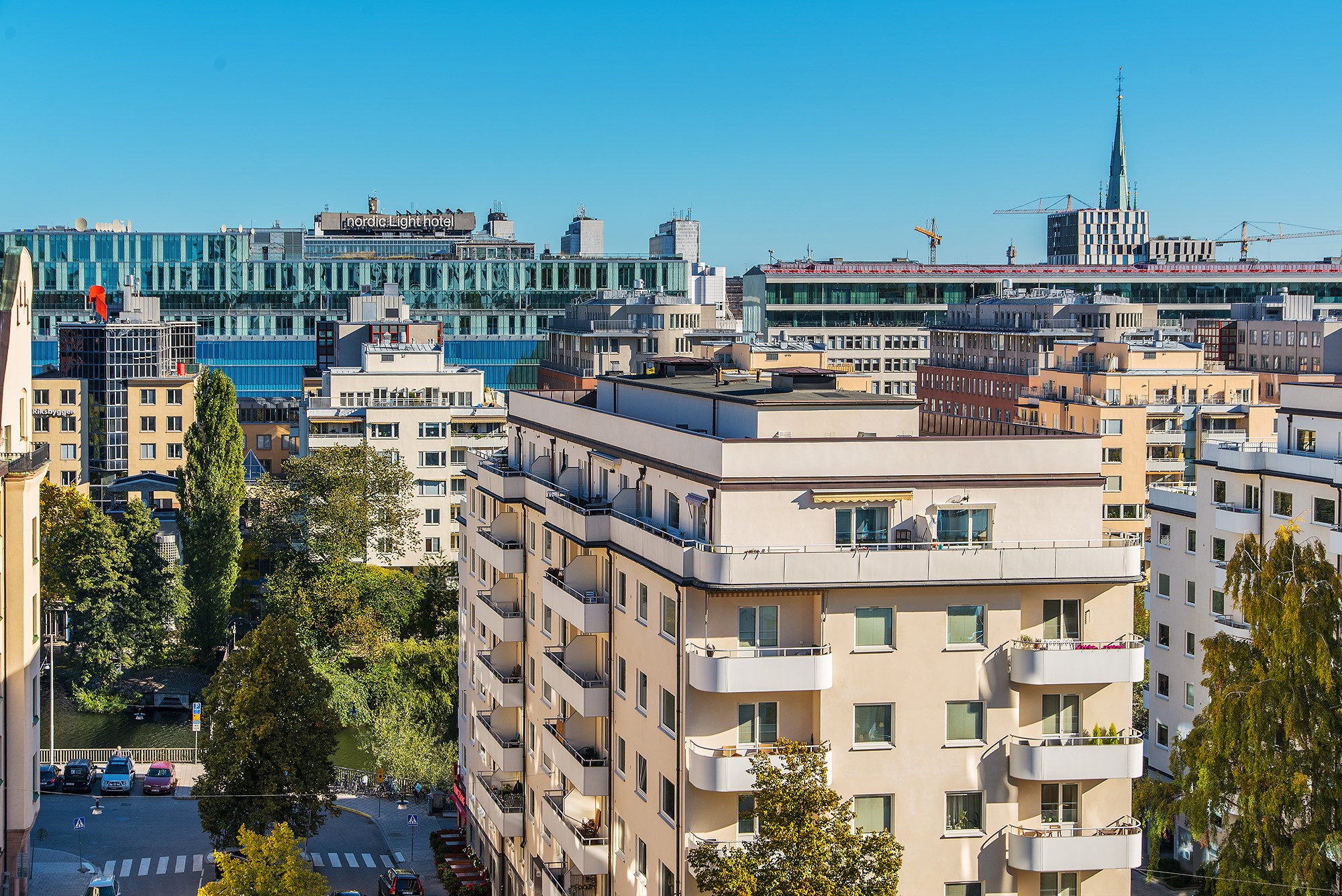 Kungsbro strand - Gemensamma takterrasser Pipersgatan 16