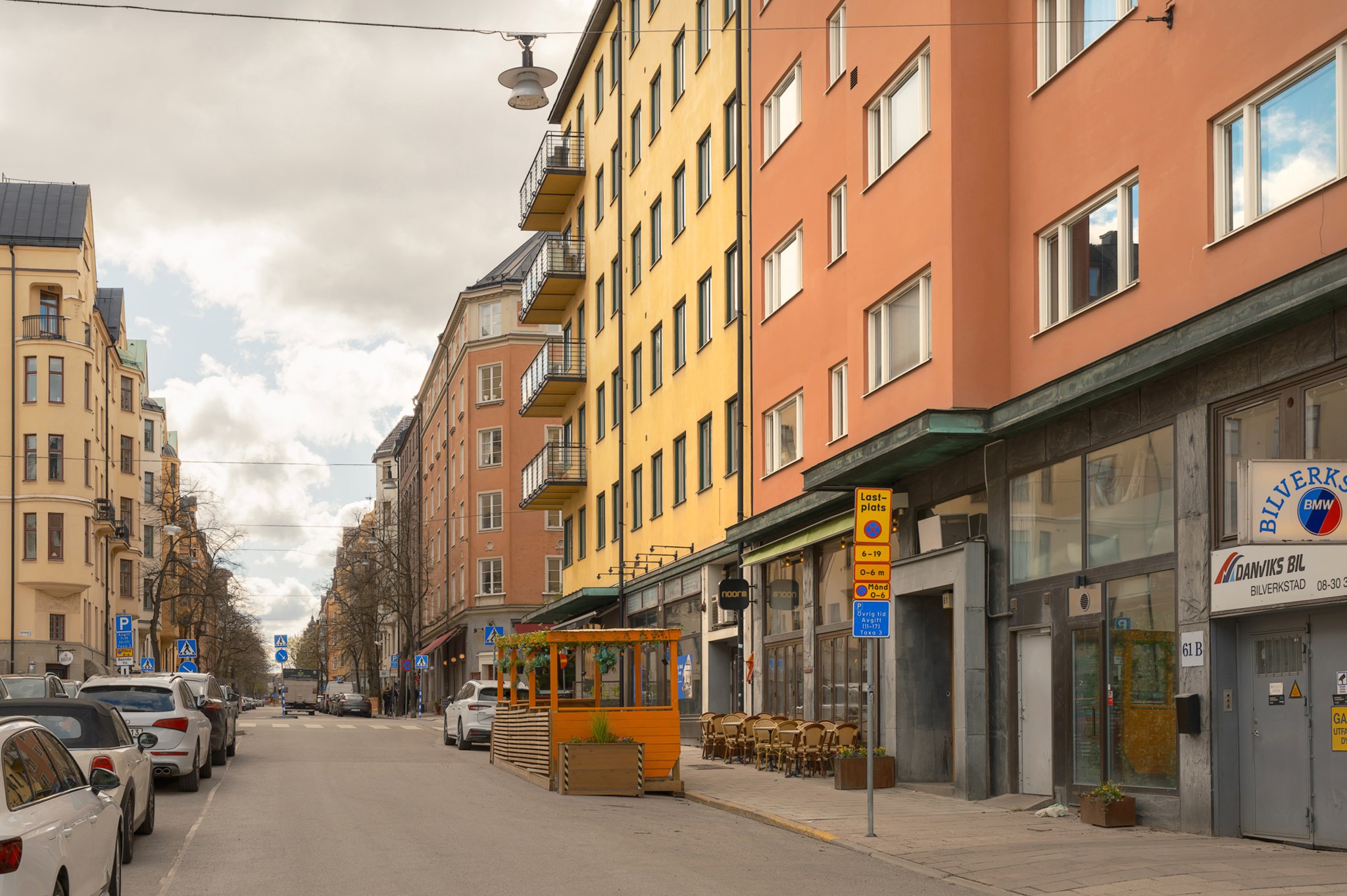 Fasad - Norrtullsgatan Norrtullsgatan 61, 3 tr