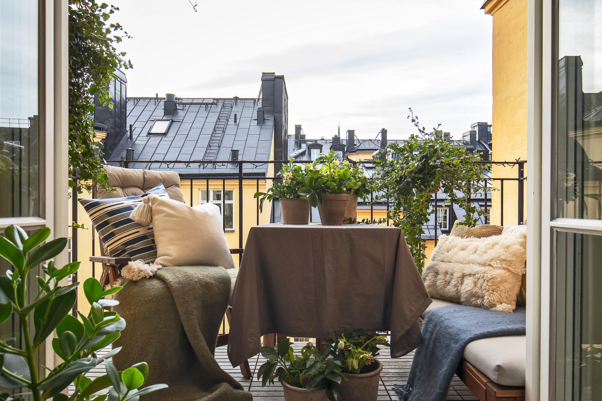 Balkong i bästa västläge med sol från lunch till kväll Borgargatan 6, 4tr