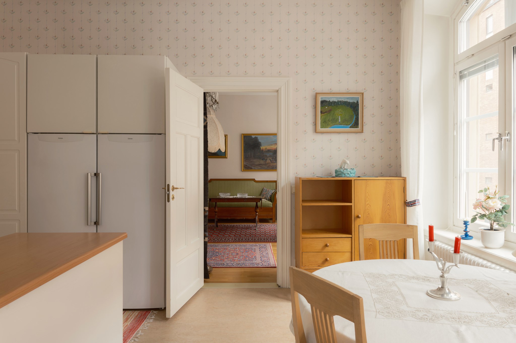 Kök i anslutning till sällskapsrum Tulegatan 5B, 1 tr