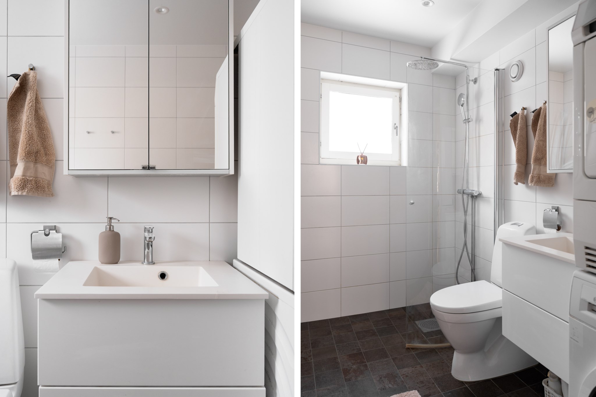 Renoverat badrum med TM/TT Starrängsringen 59, 2 tr