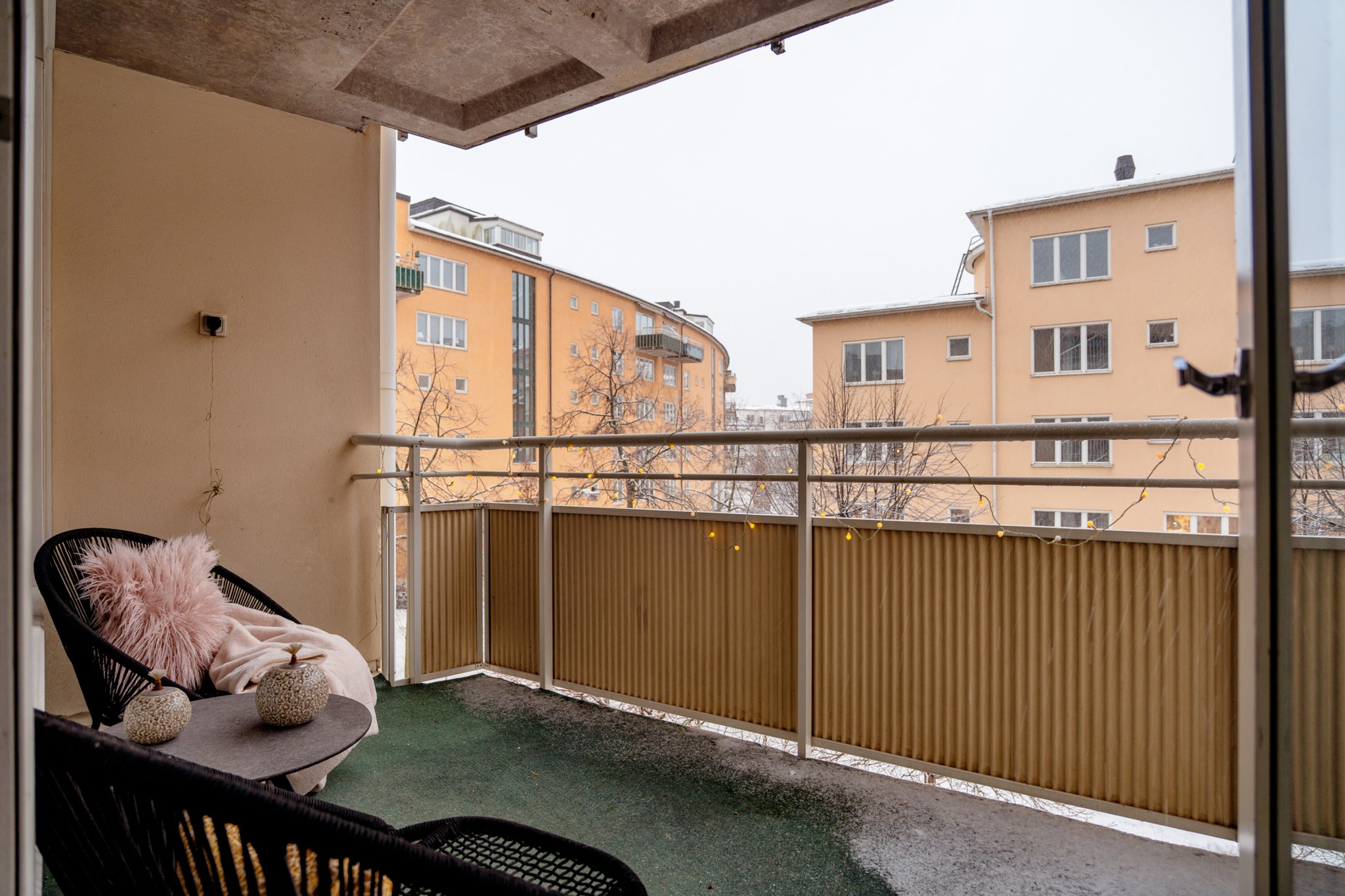 Stor härlig balkong Starrängsringen 59, 2 tr