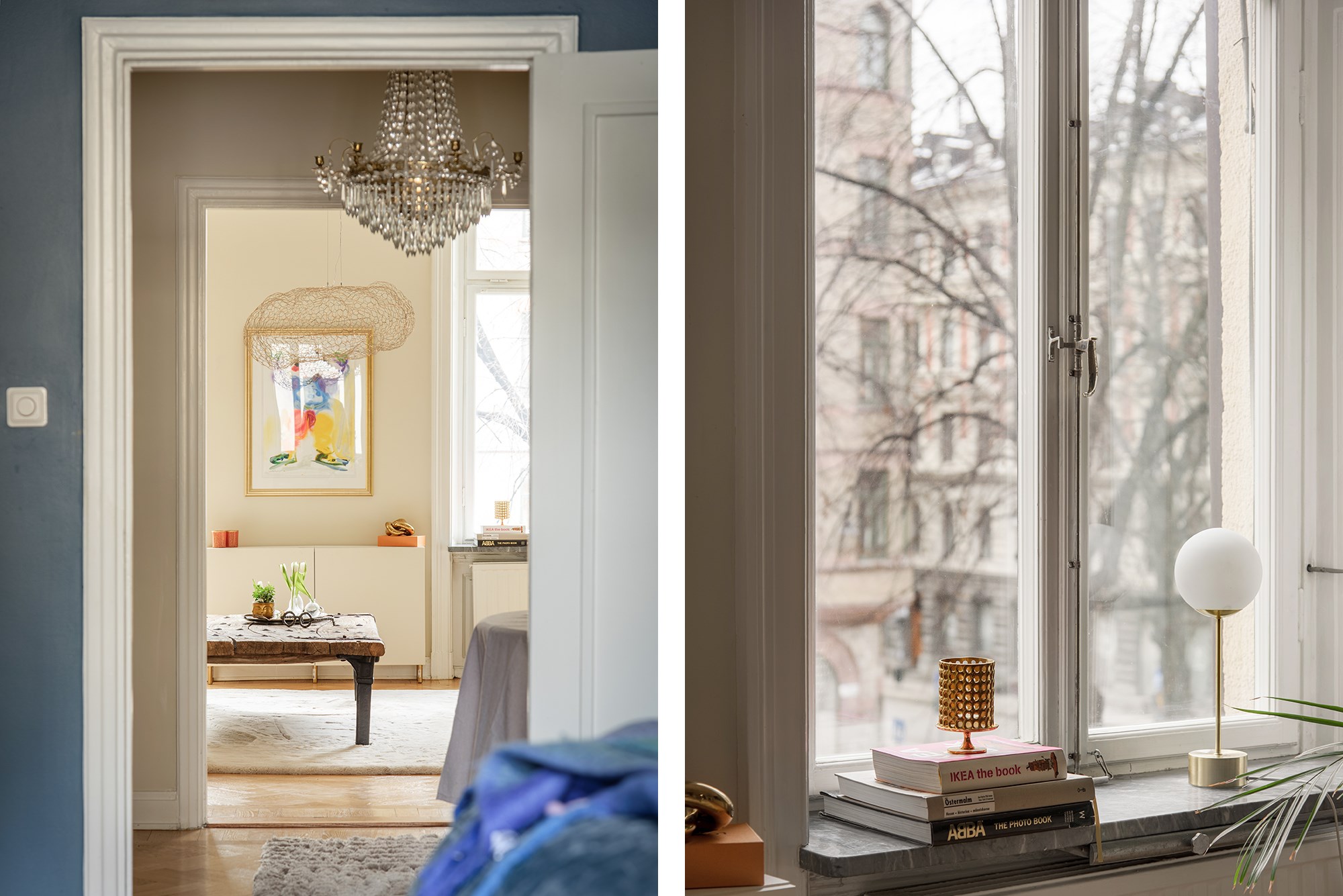 Detalj Karlavägen 73, 2 tr