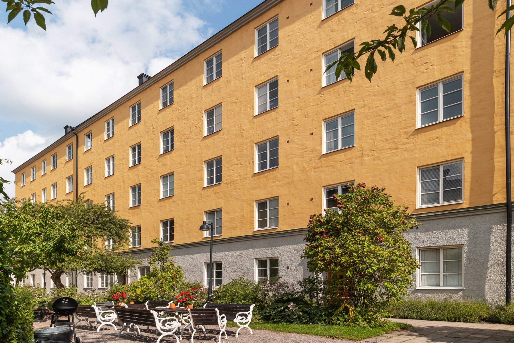 Fasad Birger Jarlsgatan 104N, 3 tr