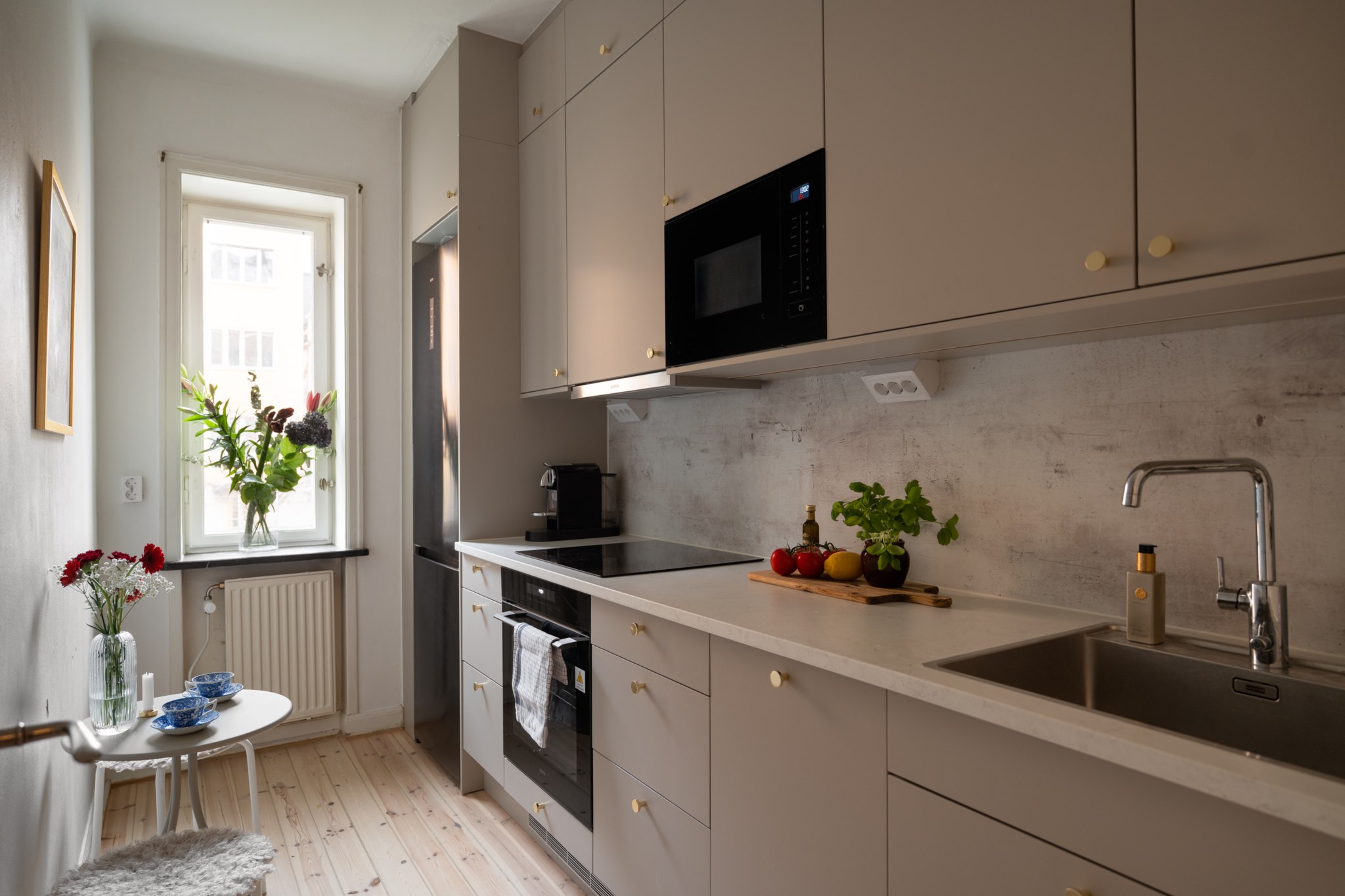 Vackert renoverat kök (2024/2025) Pontonjärgatan 18