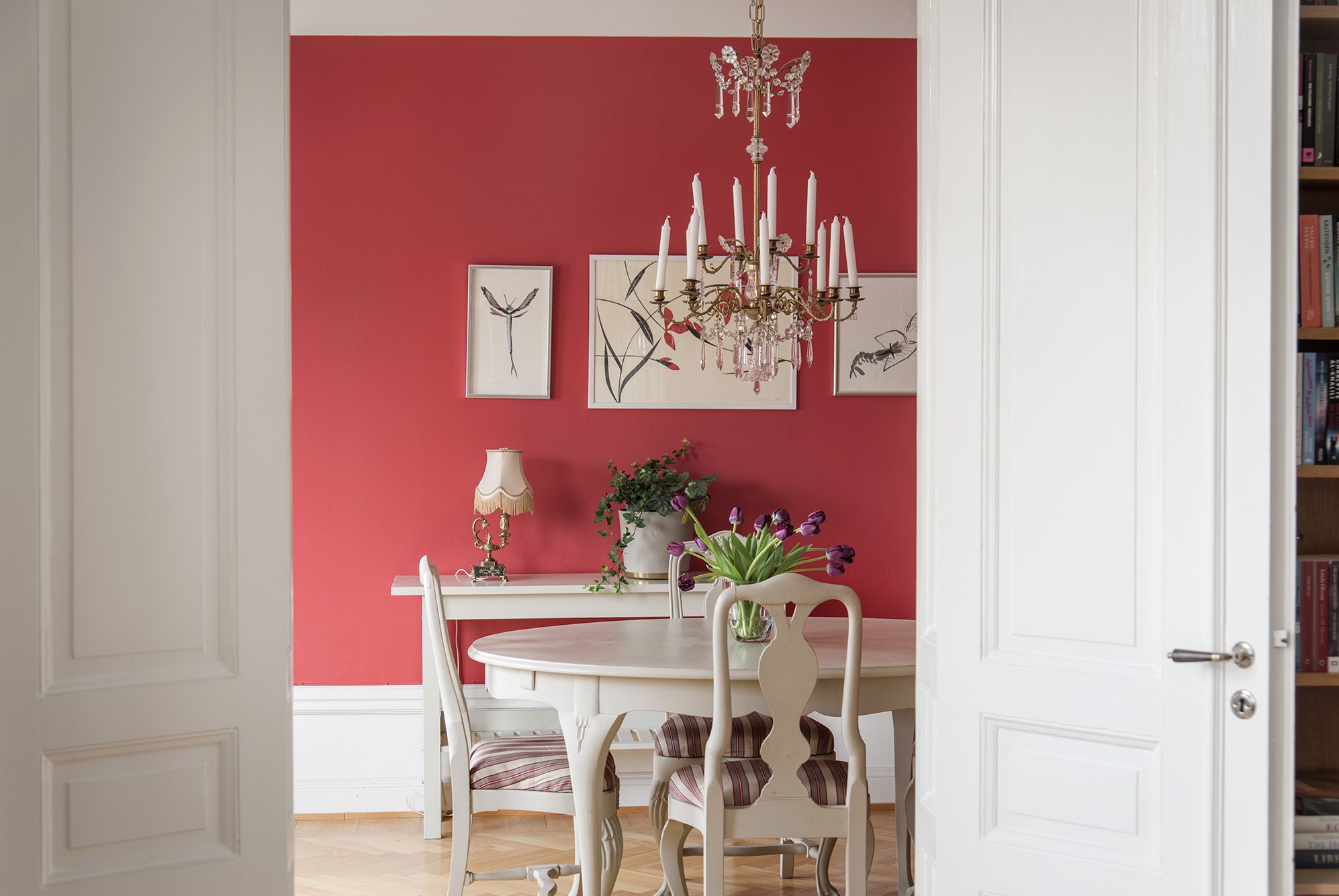 Klassiska pardörrar Birger Jarlsgatan 119, 5 tr