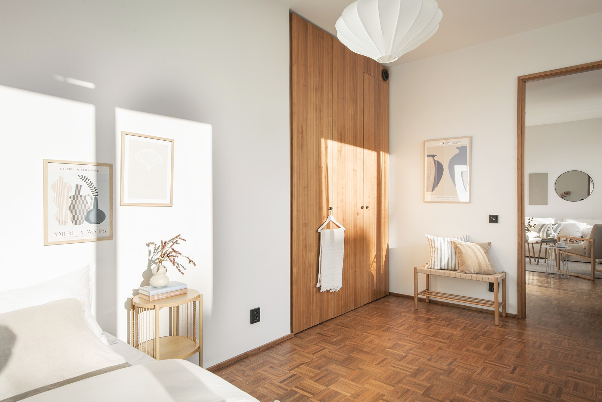 Sovrum med generös förvaring Eastmansvägen 8B, 1 tr