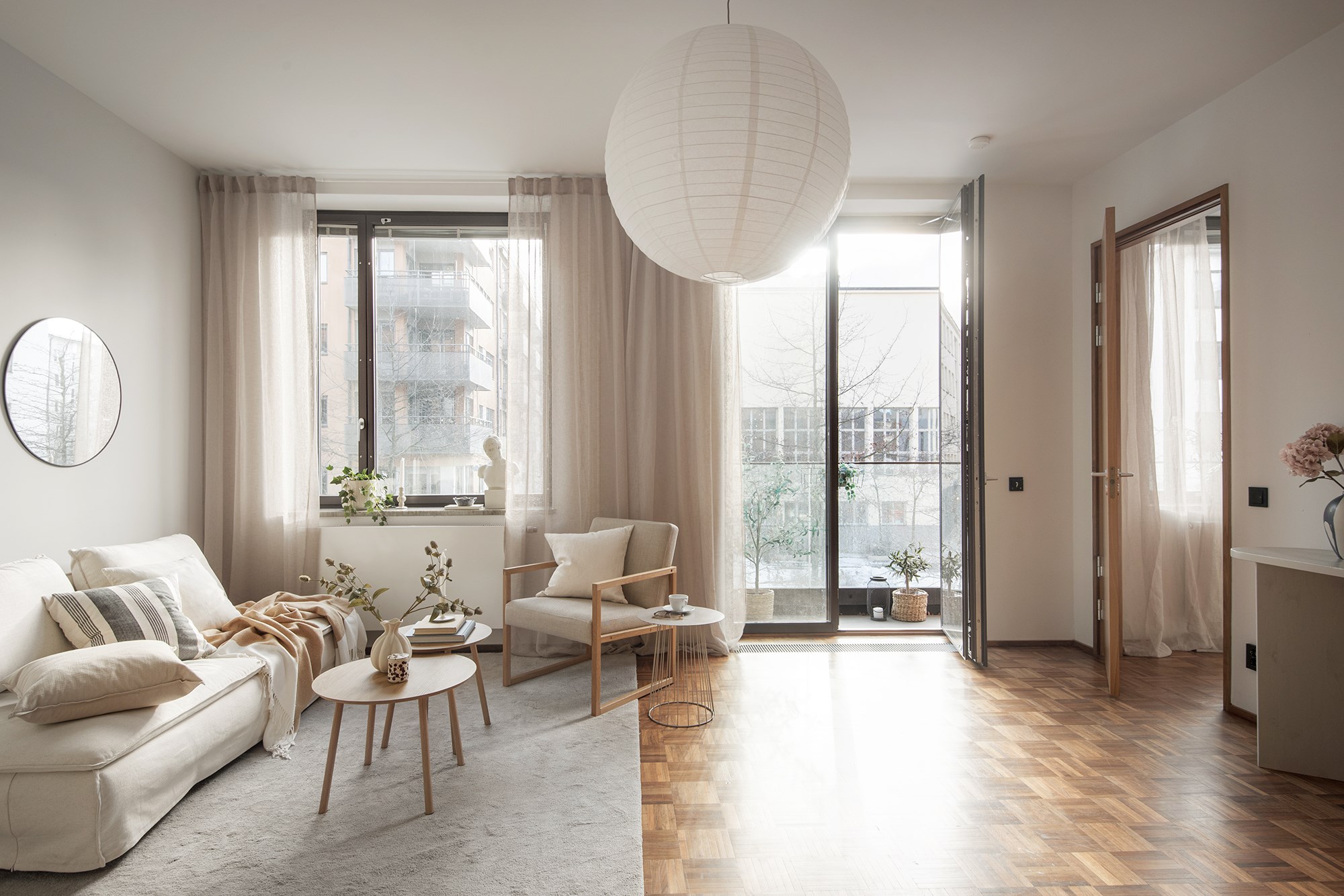 Sällskapsrum med balkong i söder Eastmansvägen 8B, 1 tr