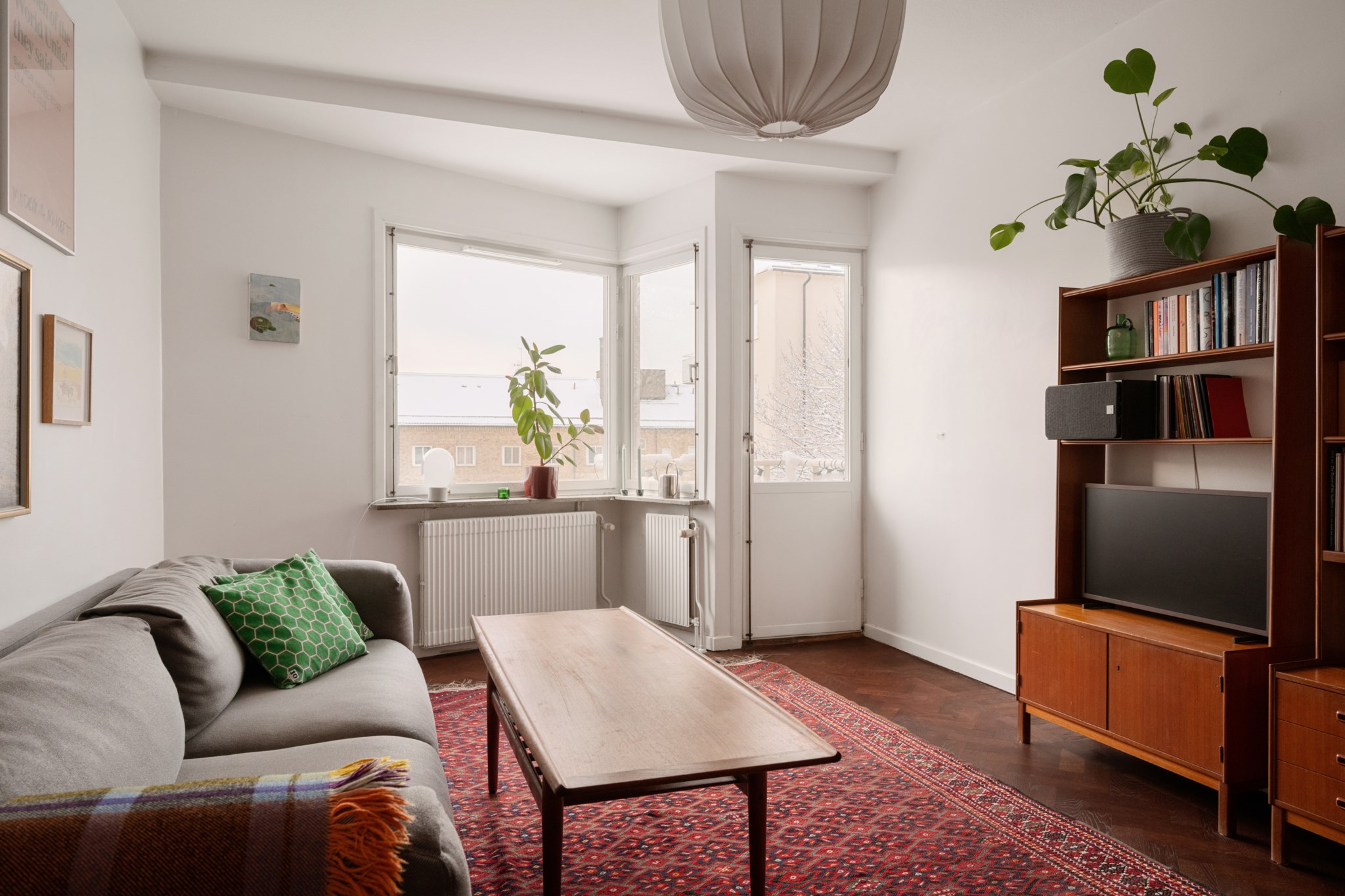 Sällskapsrum med balkong Körsbärsvägen 8, 3 tr