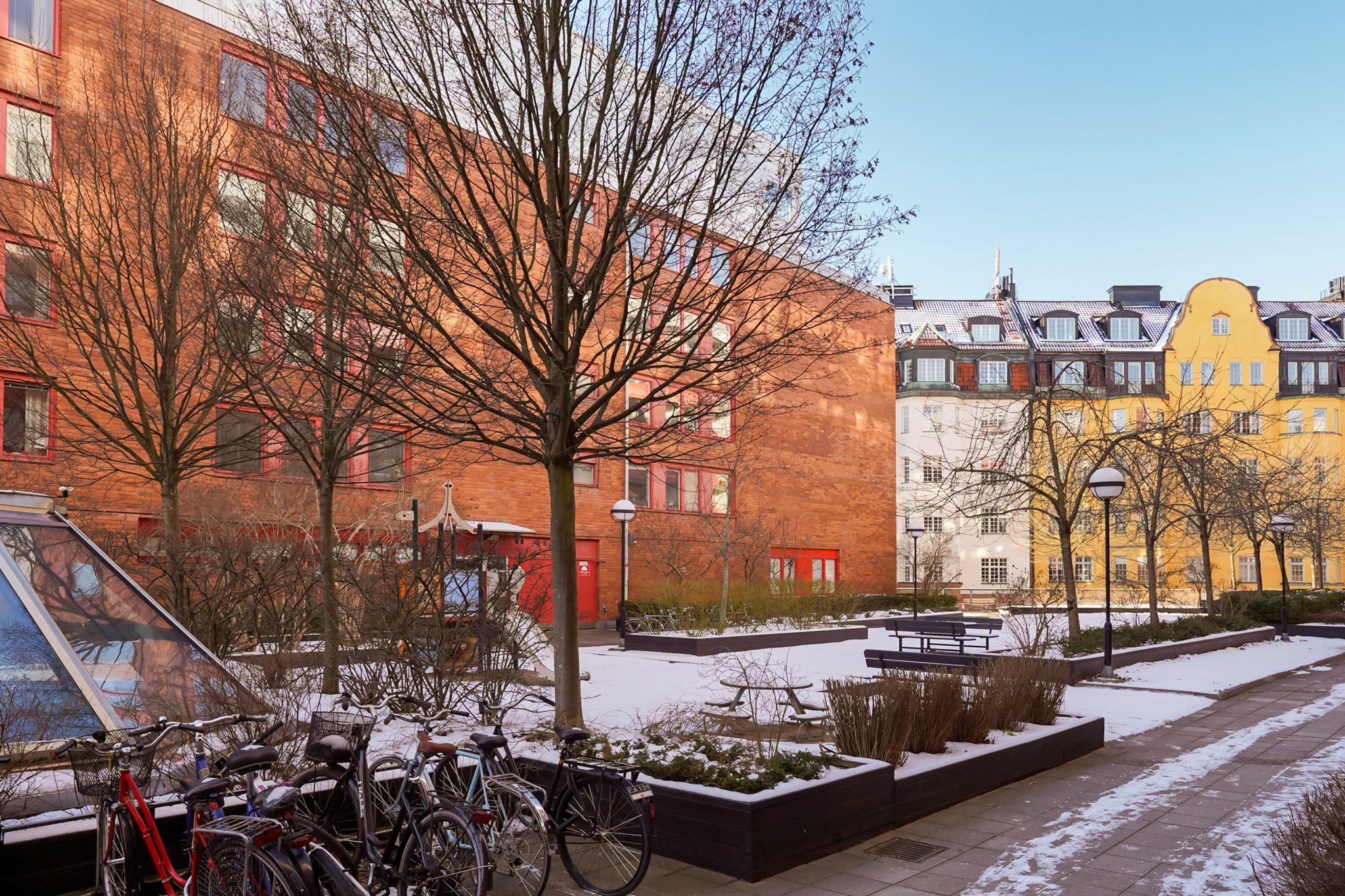 Föreningens gård Karlaplan 15B, 4 tr