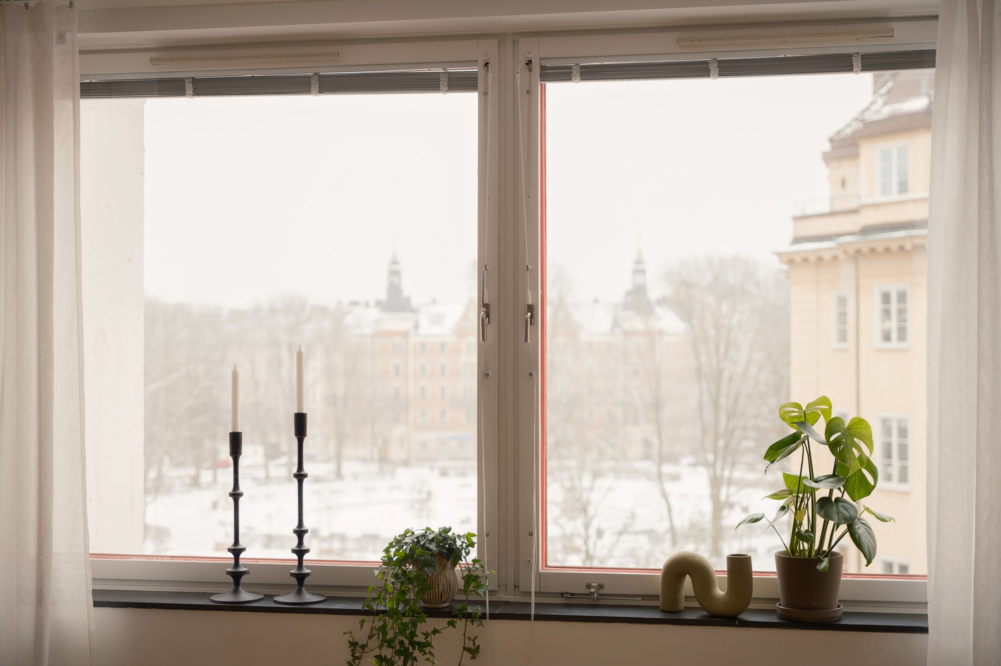 Fri utsikt över Karlaplan Karlaplan 15B, 4 tr