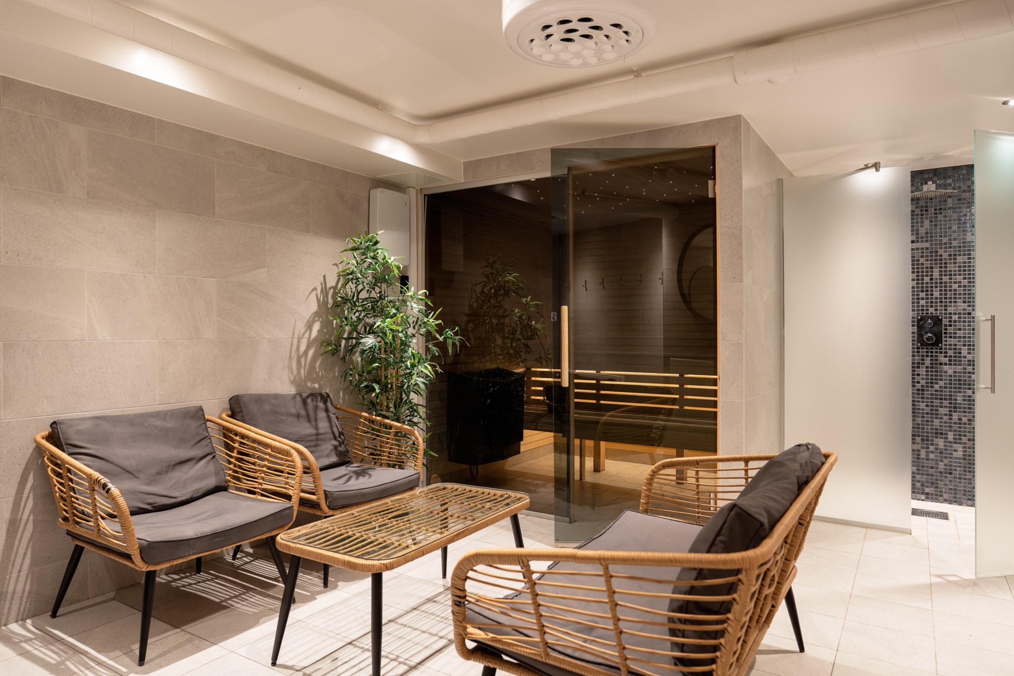 Föreningens bastu/spa Birger Jarlsgatan 104 I