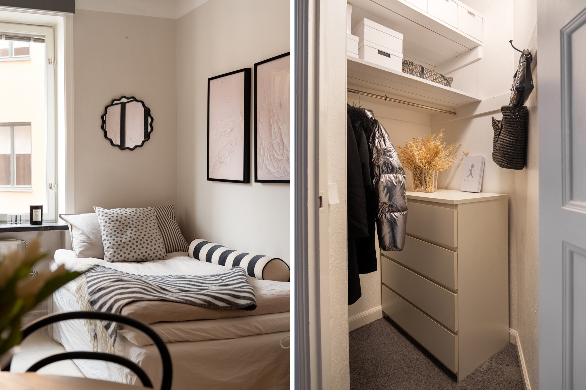 Plats för säng - Rymlig klädkammare Alströmergatan 51, 2tr