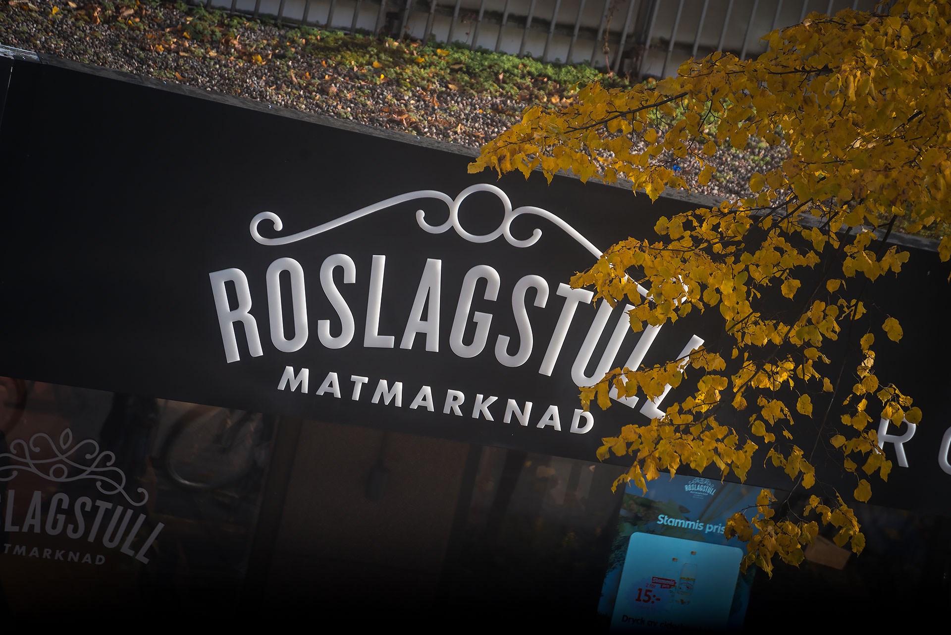 Granne med Roslagstull matmarknad Birger Jarlsgatan 111A
