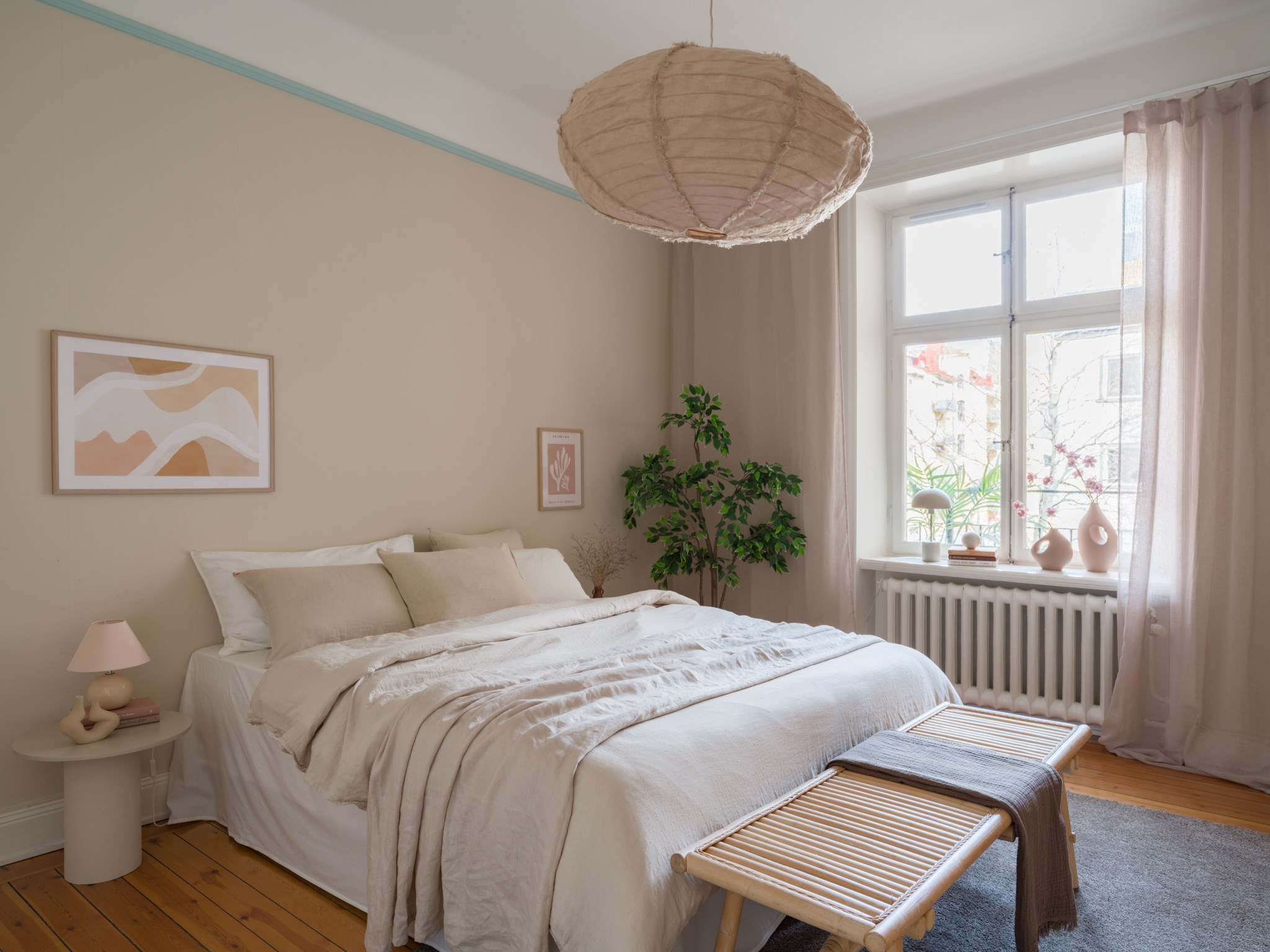 Rymligt master bedroom Rörstrandsgatan 4, 3 tr