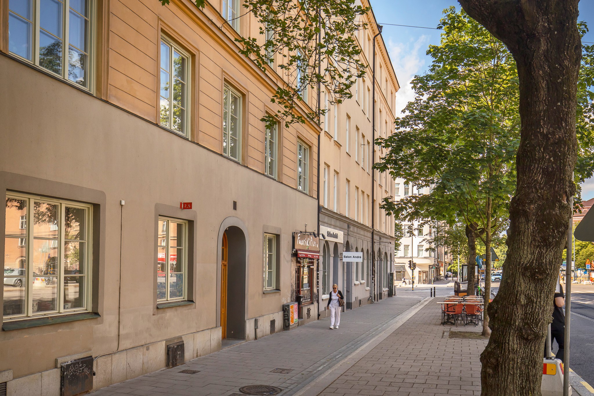 Fasad Karlbergsvägen 35C, 4tr