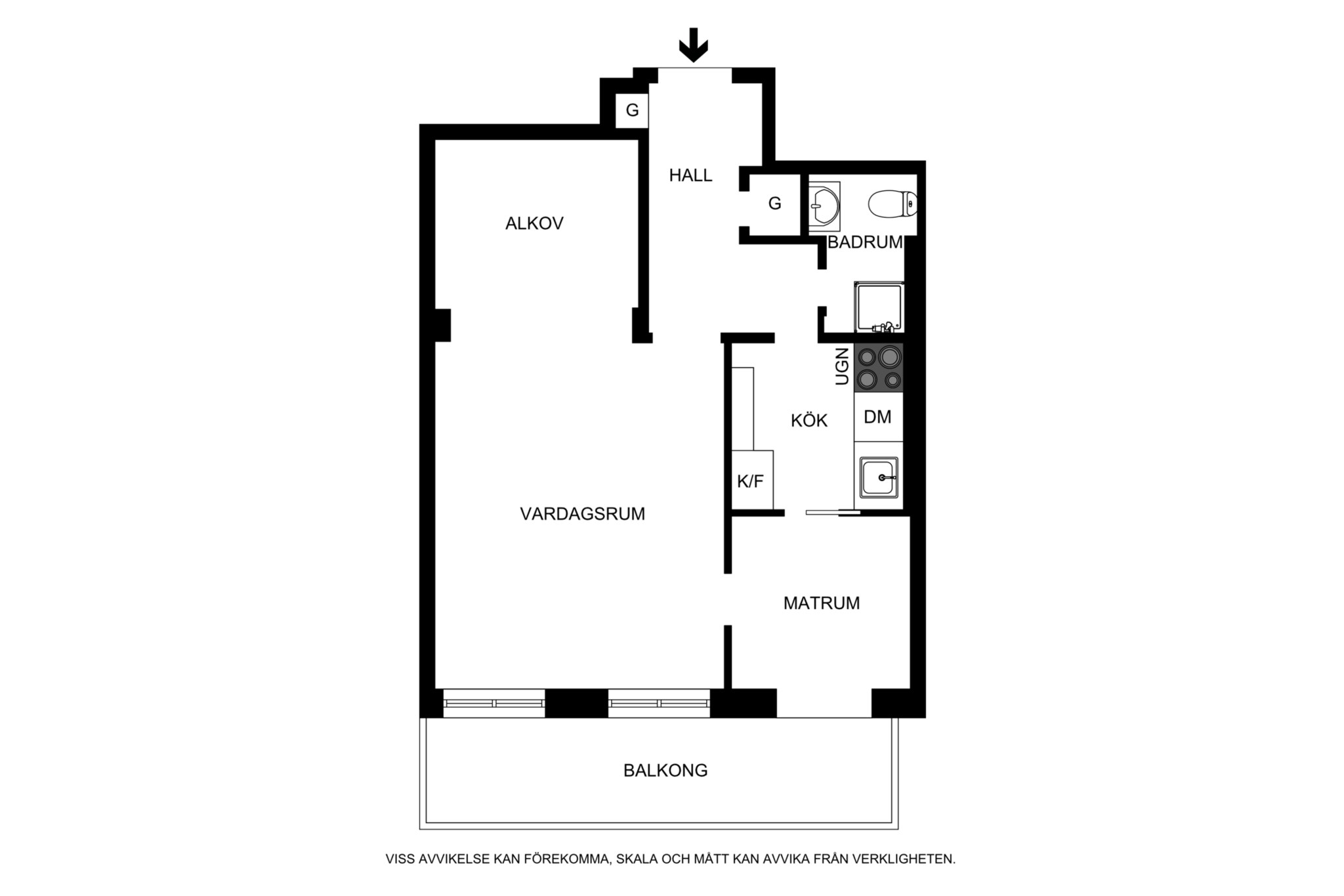 Planritning Storskärsgatan 4