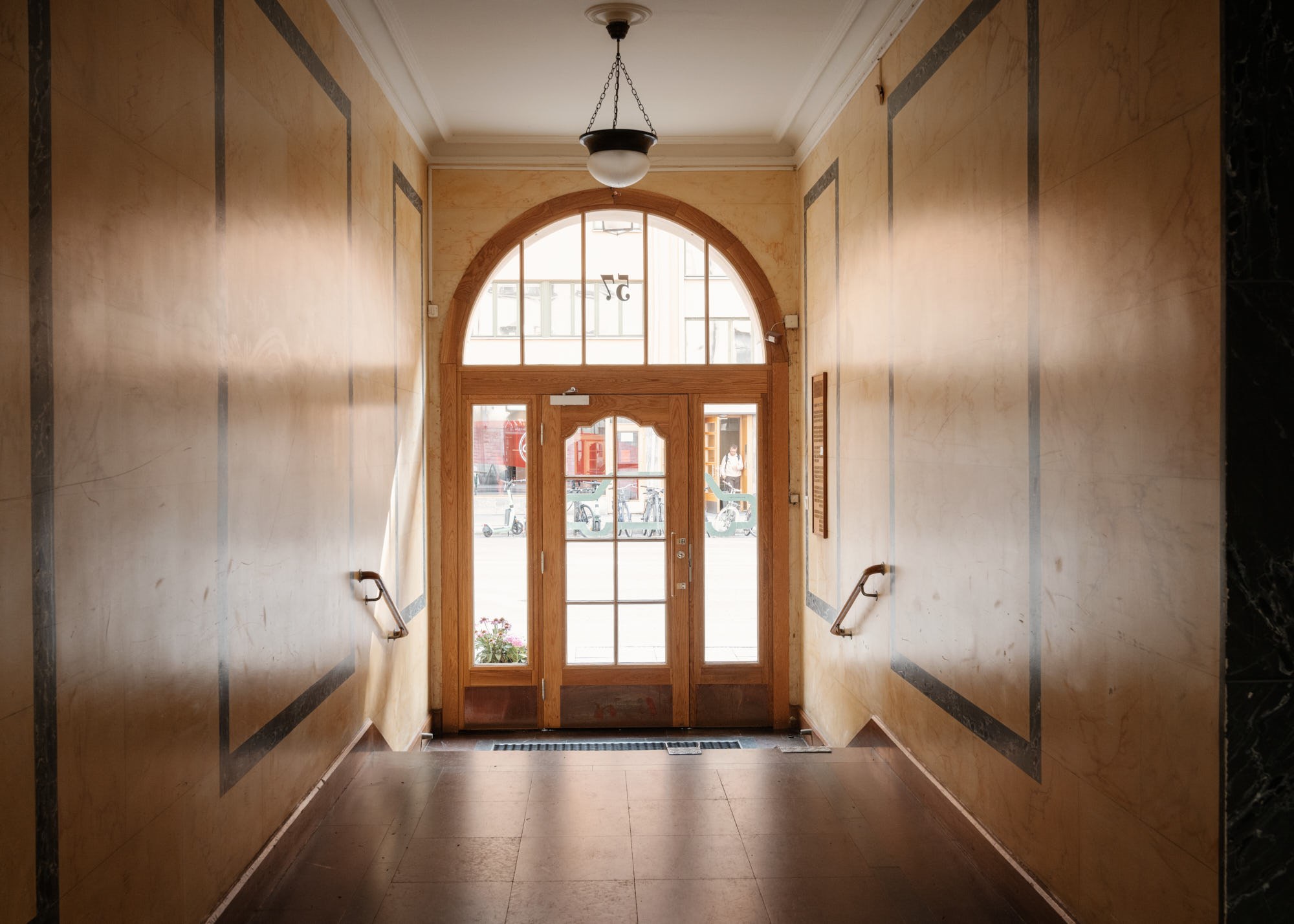 Entré ut mot Sankt Eriksgatan Sankt Eriksgatan 57A, 2tr