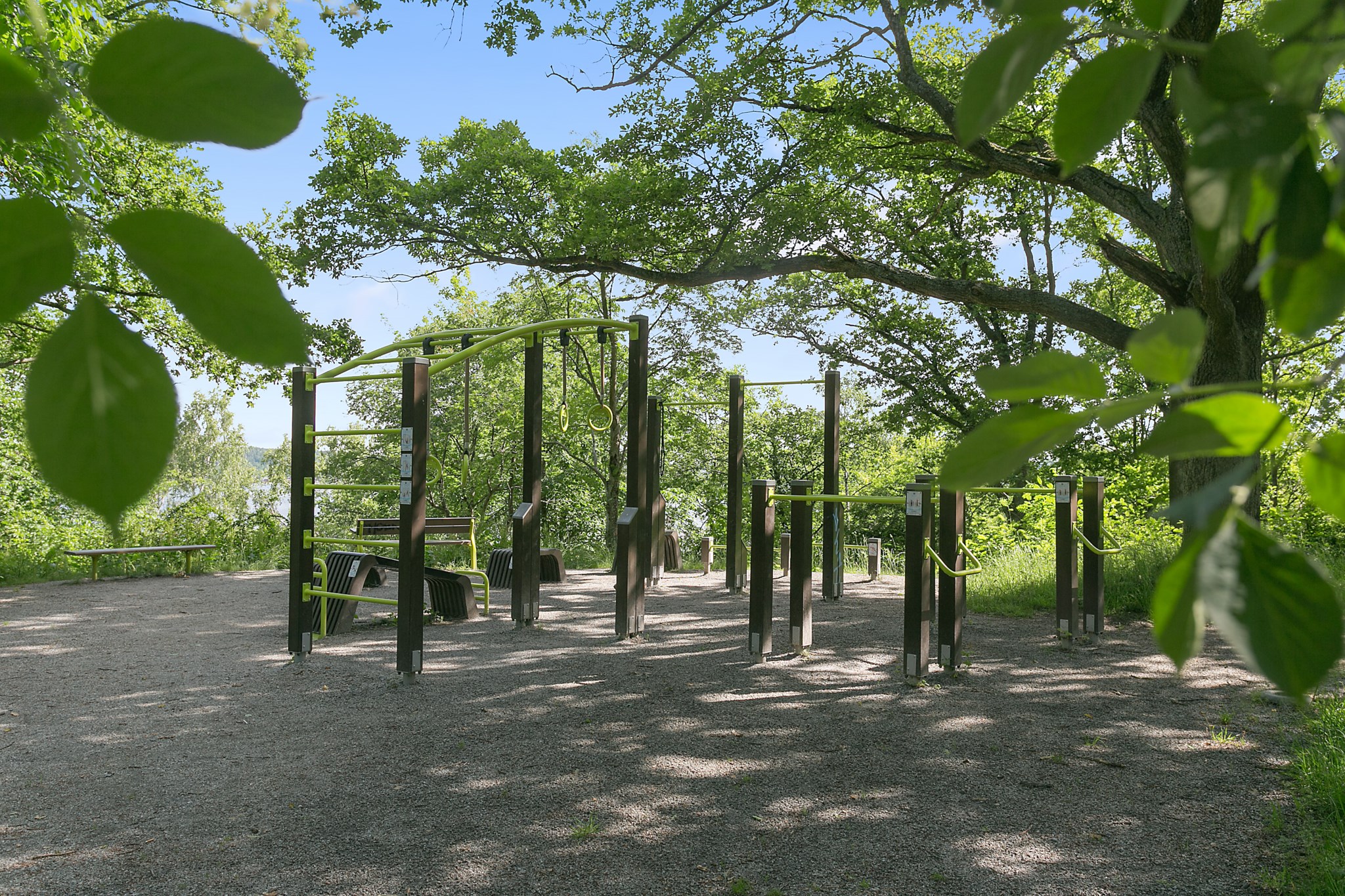 Utegym vid rådjursstigen Älvkarleövägen 5, 2tr